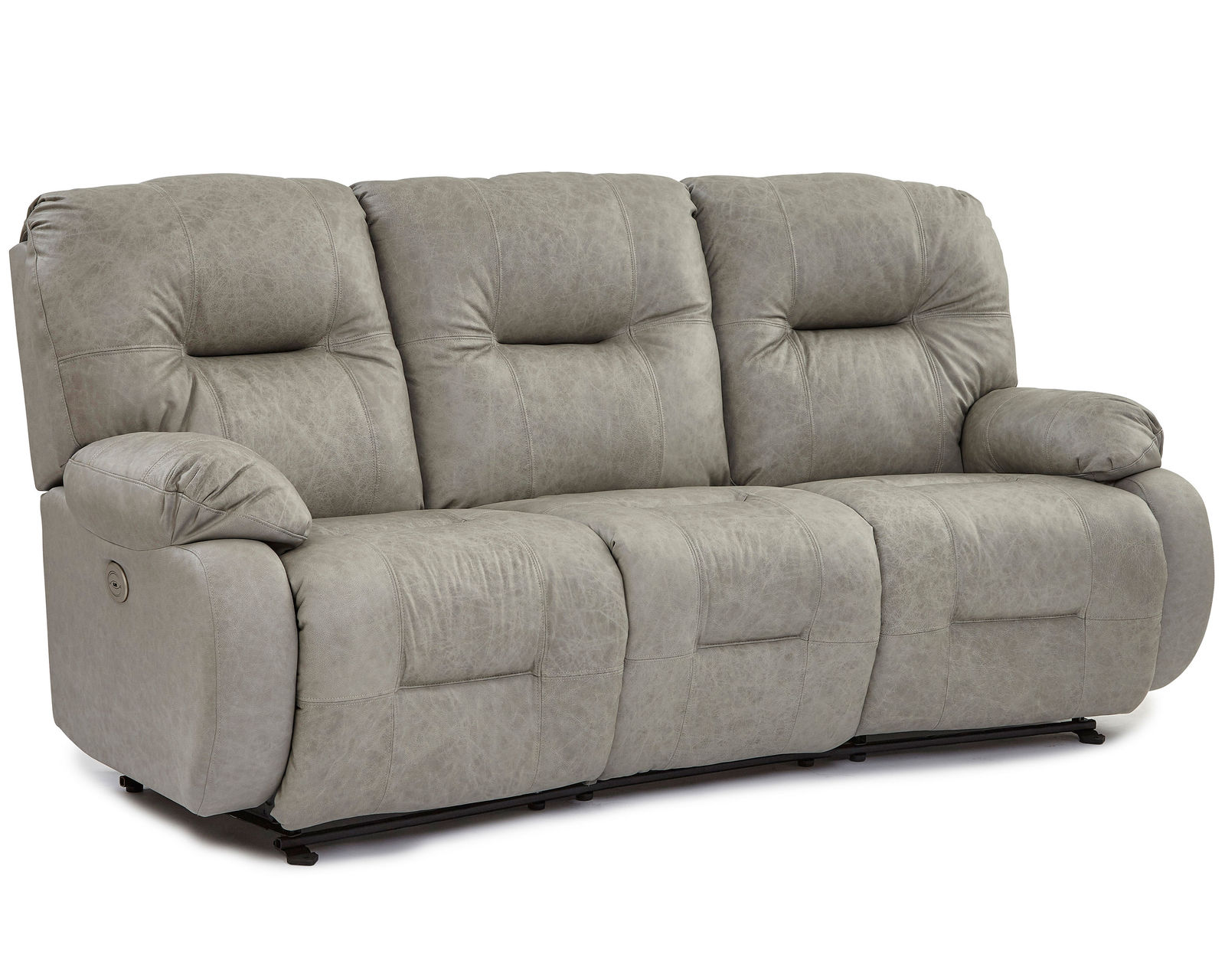 Brinley Double Reclining Sofa (+100 fabrics) 91" - Brinley Double Reclining Sofa