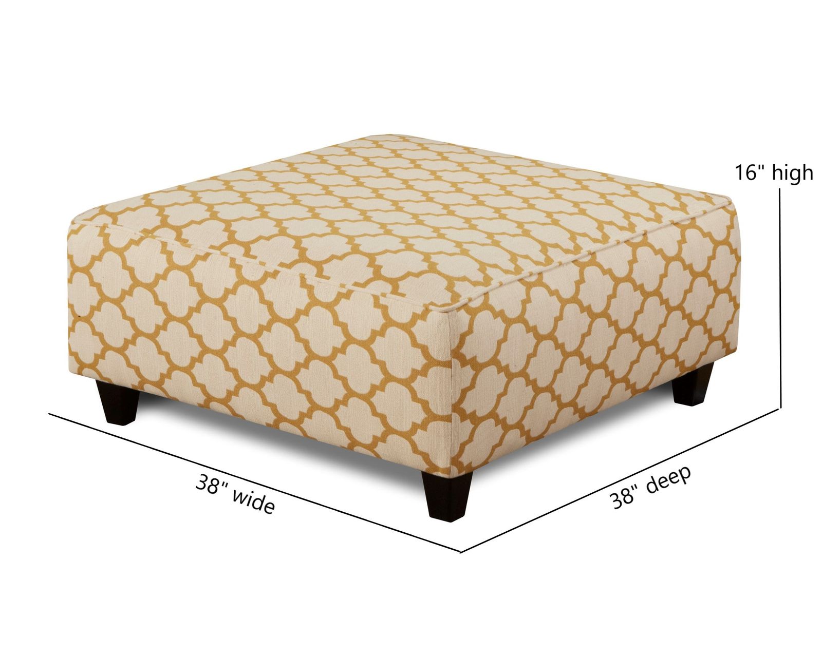 Maxwell Gray Steed 85" Sofa 2600 (includes pillows) - Cash Citrine 38" Square Cocktail Ottoman - 109