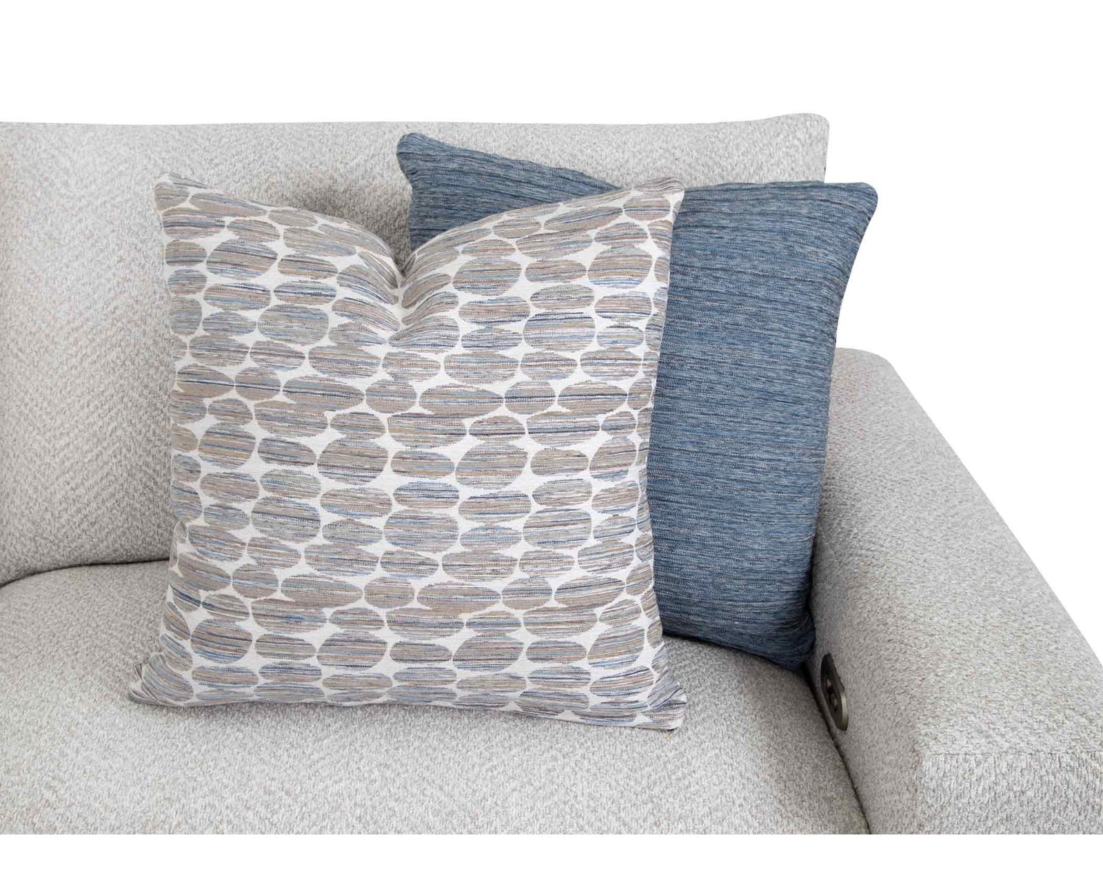 Toronto 400 Modular Wide-Seat Power Reclining Sectional (Wide-Seat Comfort. Power Reclining. Designed Around You) 3 colors - Includes All Decorative Throw Pillows