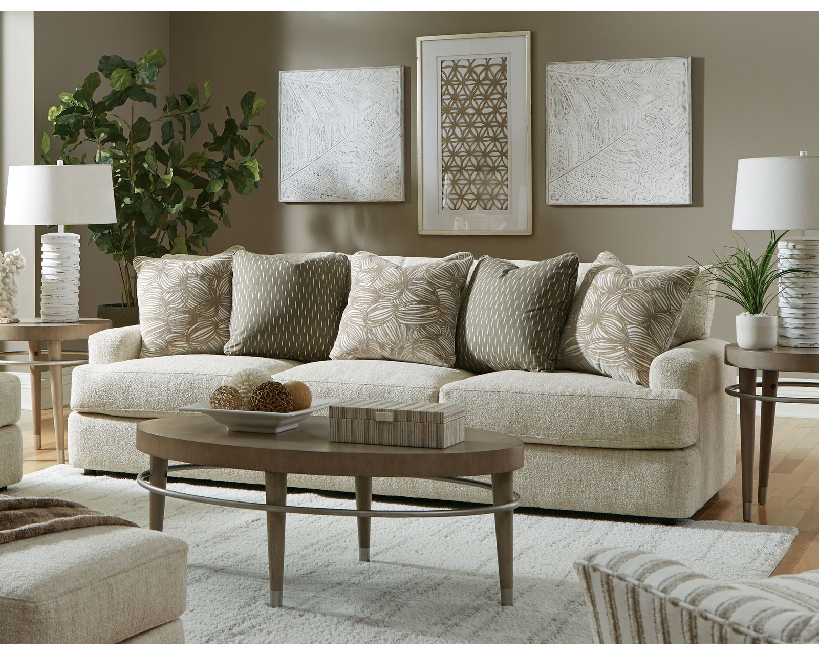 Stanton 100" Sofa P080800BD (+100 performance fabrics) - Premium quality starts on the inside!
