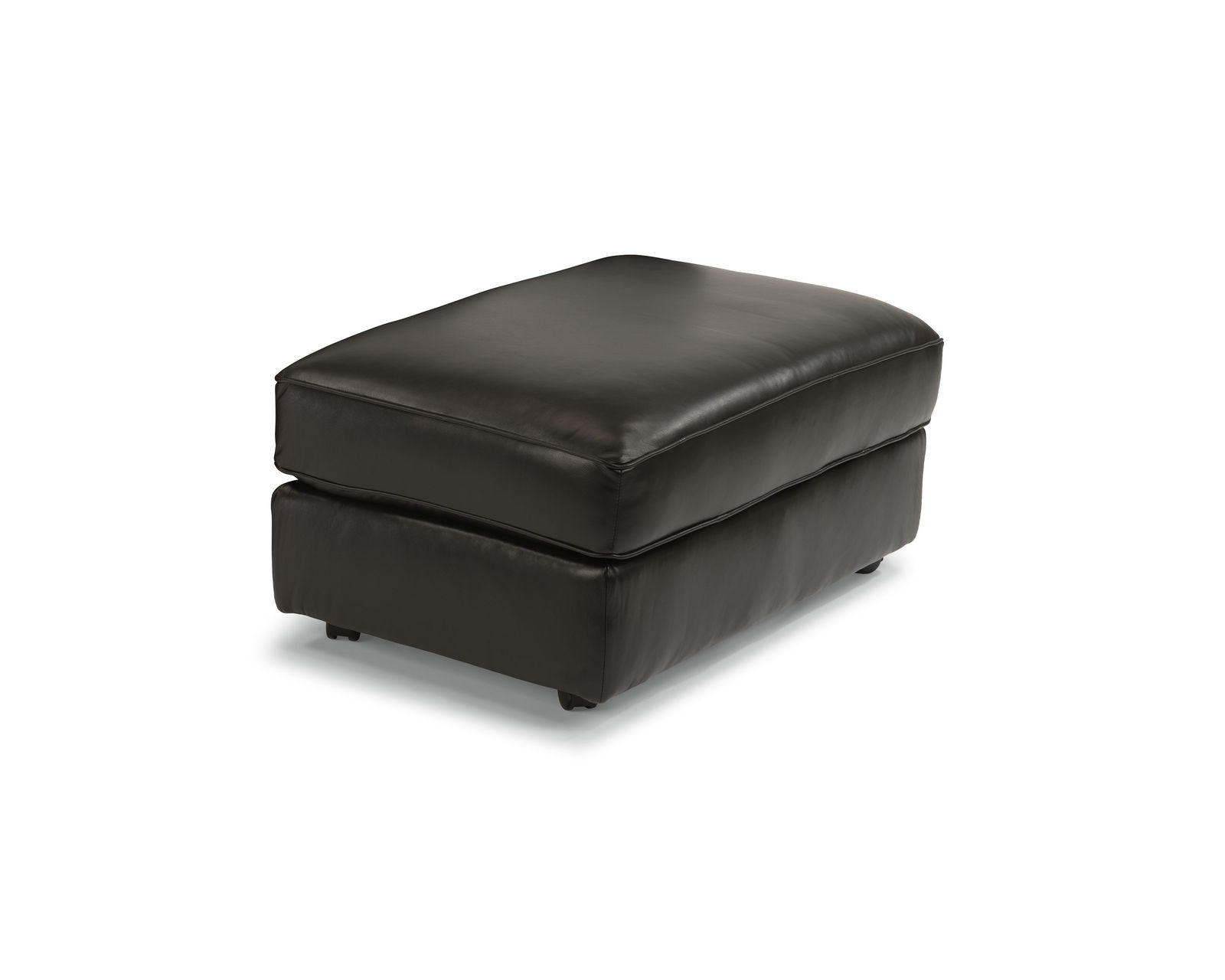 Vail Leather 107" Conversation Sofa (Leather choices) - Only the highest quality leathers go on Flexsteel Furniture