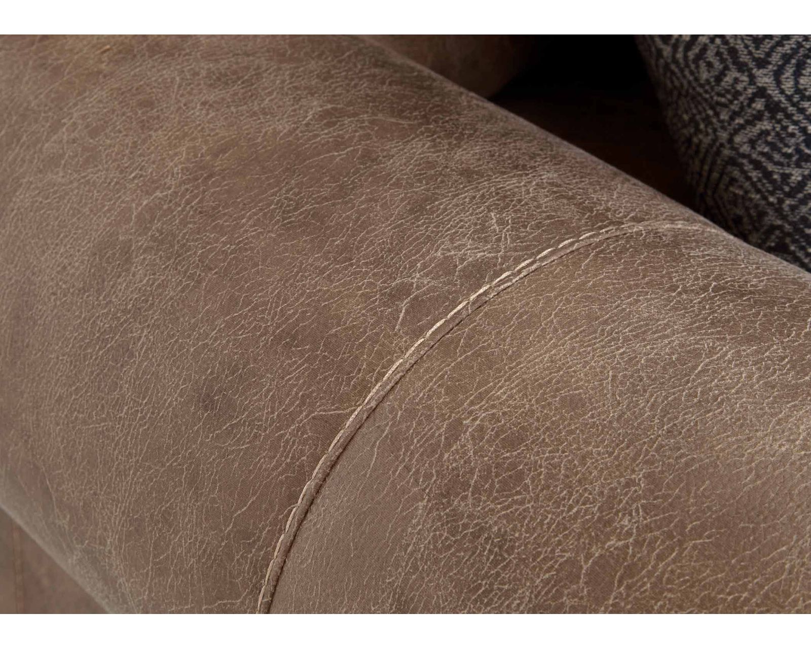 Sicily 957 Modular Sectional (The Rich Look of Worn Leather. The Comfort of Fabric) - Professionally Designed. Beautifully Coordinated. Affordably Yours.