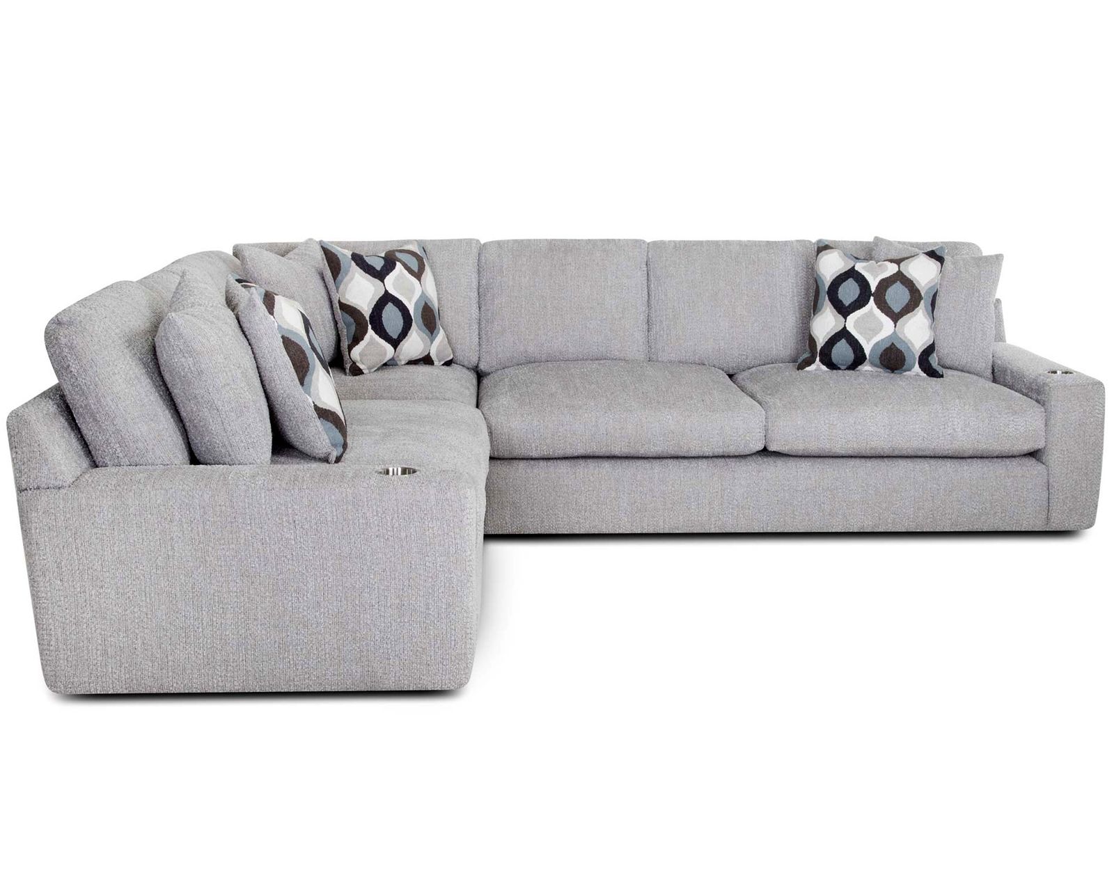 Venus 866 Two Piece Sectional Contemporary Comfort — Designed for the Way You Live - A Designer Room. A Comfortable Price.