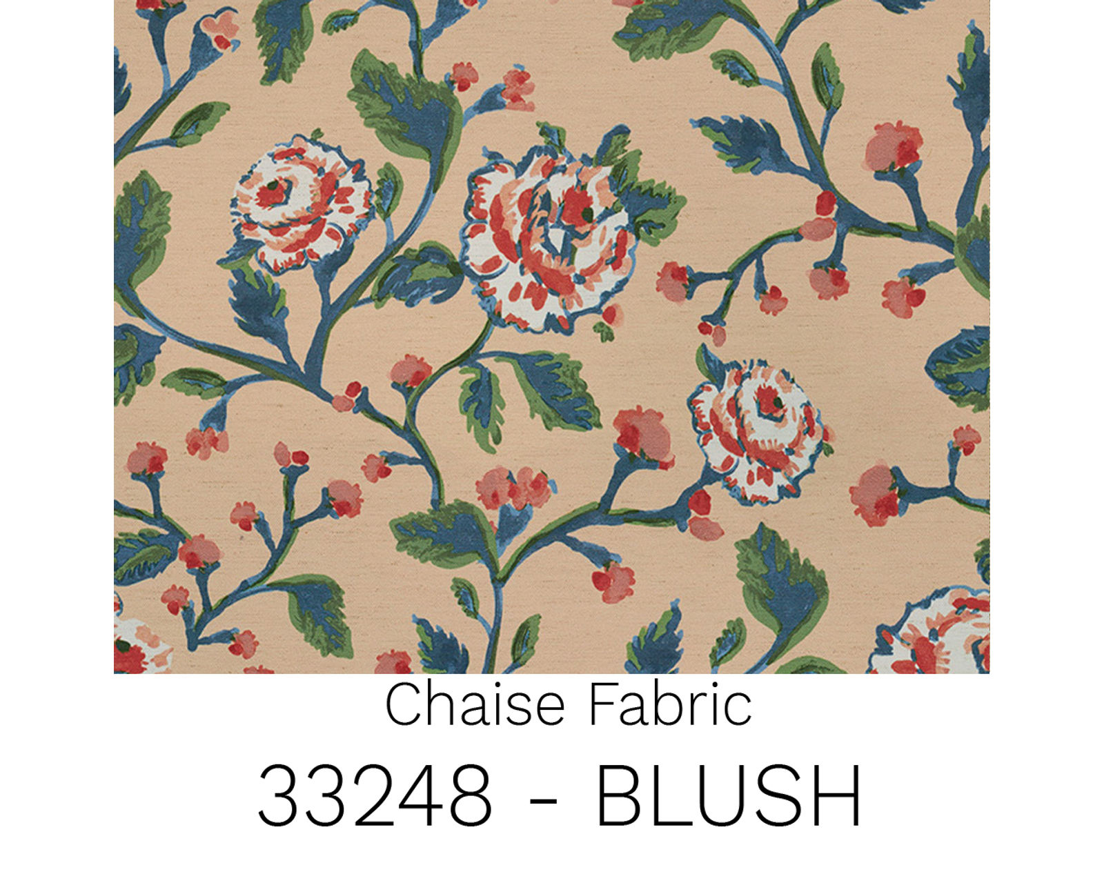 Erin & Ben Kress Chaise Lounge (+50 fabrics) - Body Fabric
