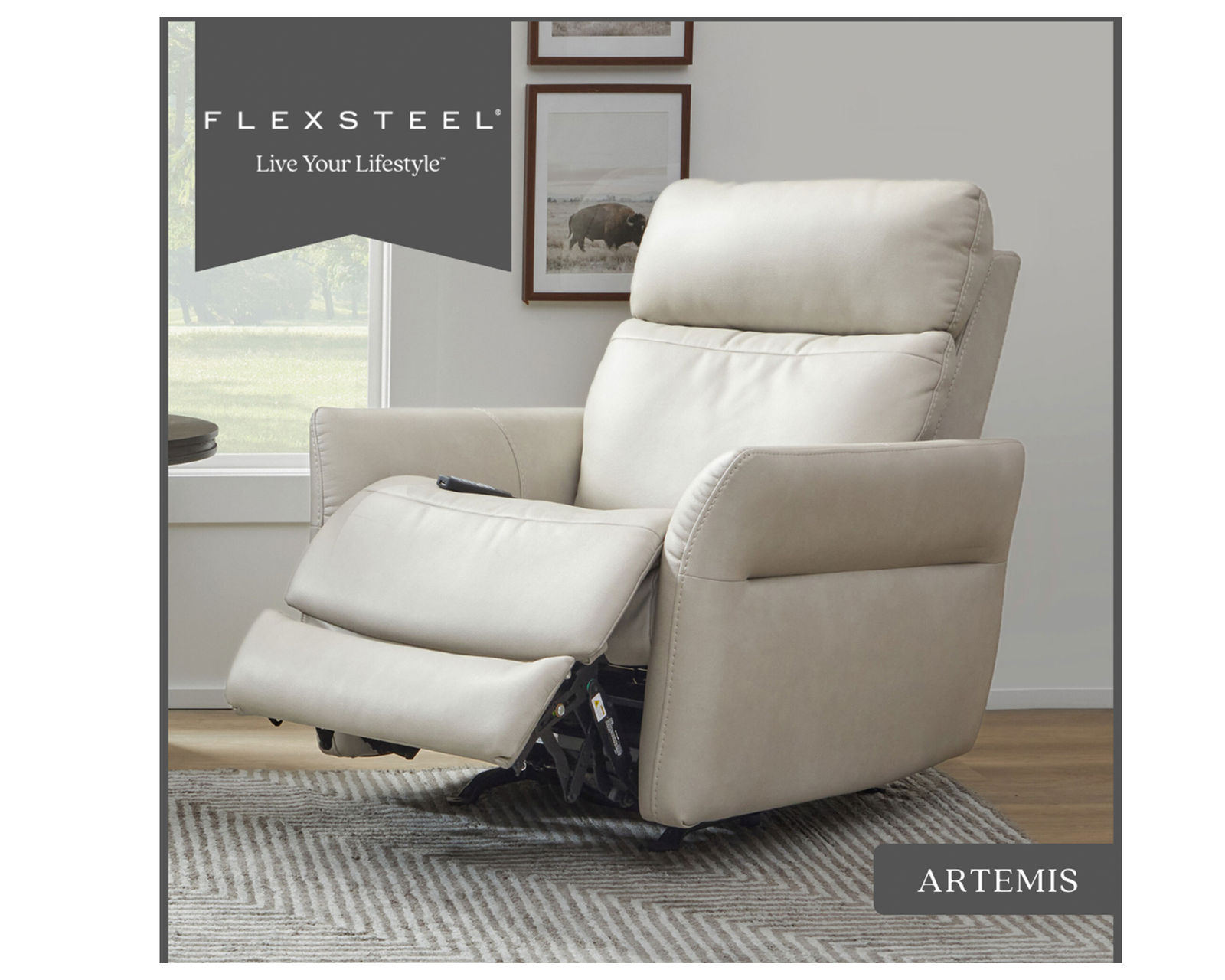 Artemis 1823 Triple Power Rocker Recliner 886-01 (2 colors) Zero gravity - Heat and massage (in stock) - Artemis Power Rocking Recliner with Power Headrest, Lumbar, Heat & Massage