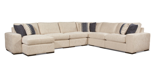 Layout C:  Six Piece Sectional 154" x 123"