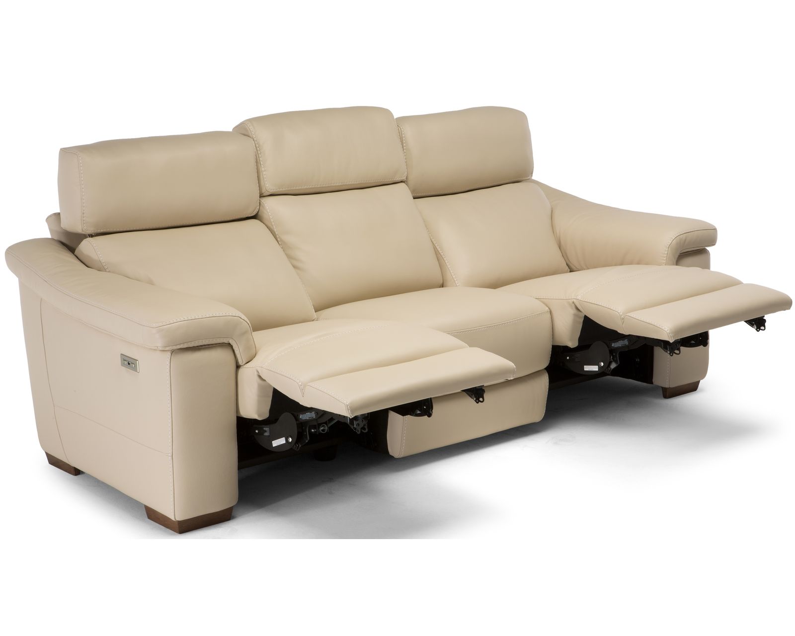 Giulivo C115 Power Headrest Power Reclining Sofa (92") +50 leathers
