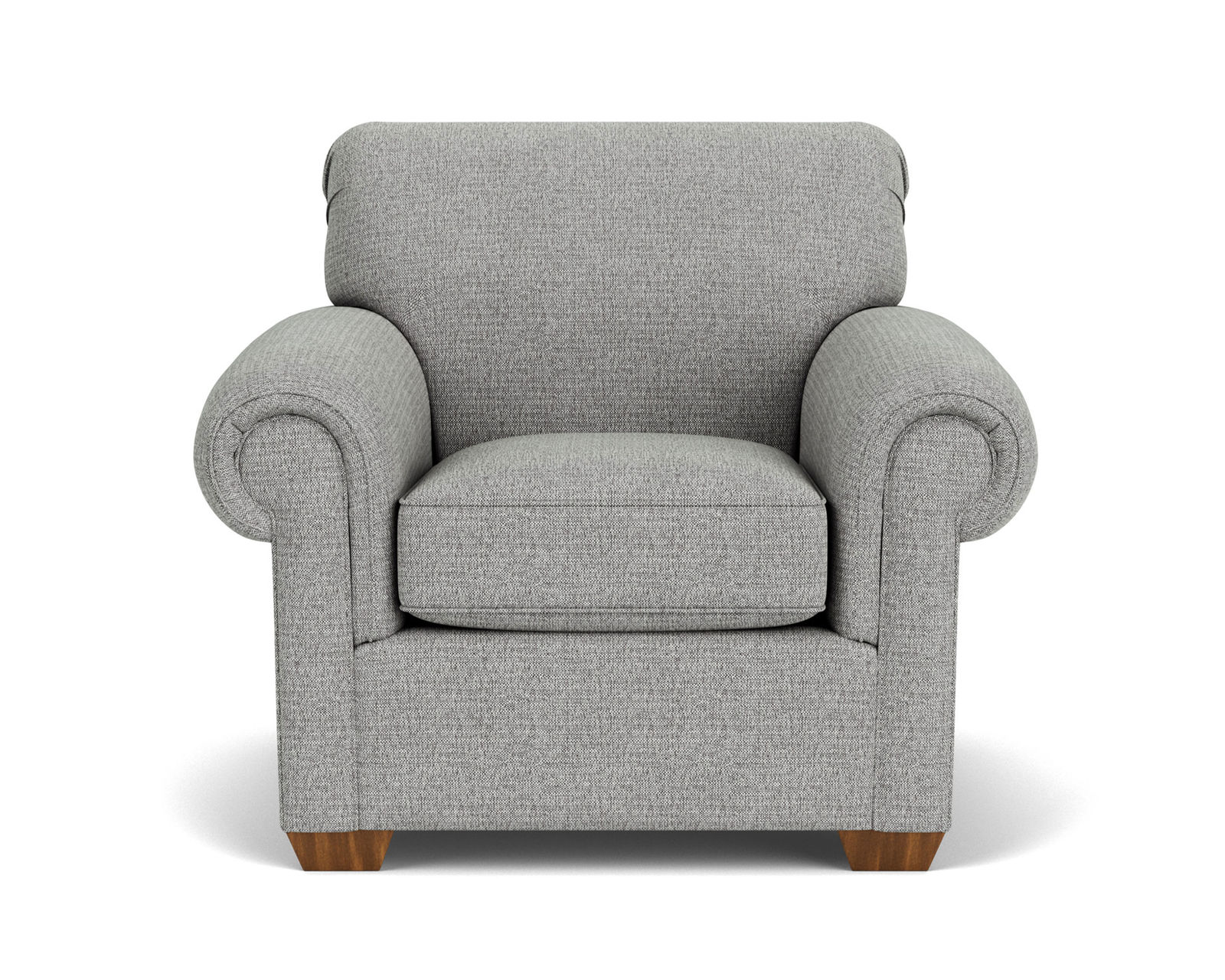 Main Street 83" Sofa (100+ fabrics) - Features chic rolled arms that are puckered and sheered to give off a soft, full look