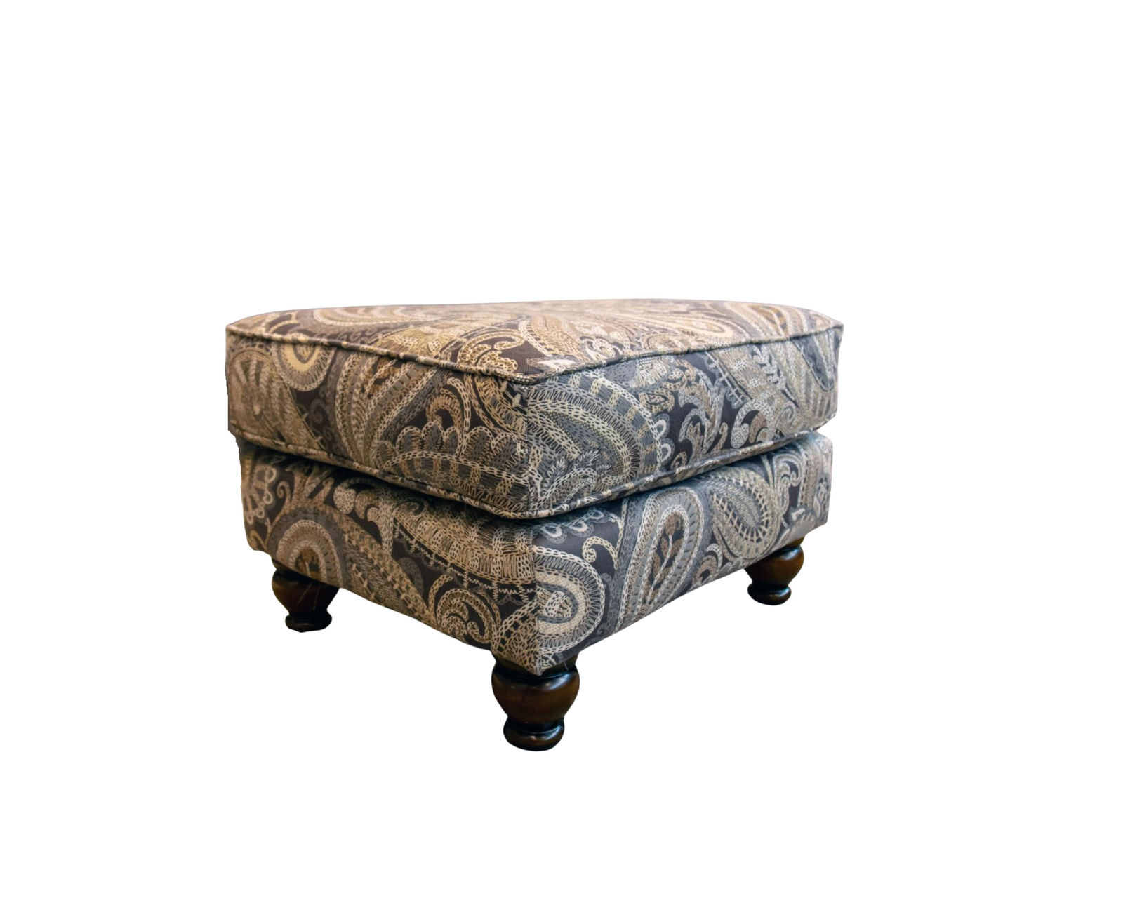 Carys Doe 96" Sofa (Includes Pillows) - Capernicus Cobblestone Ottoman