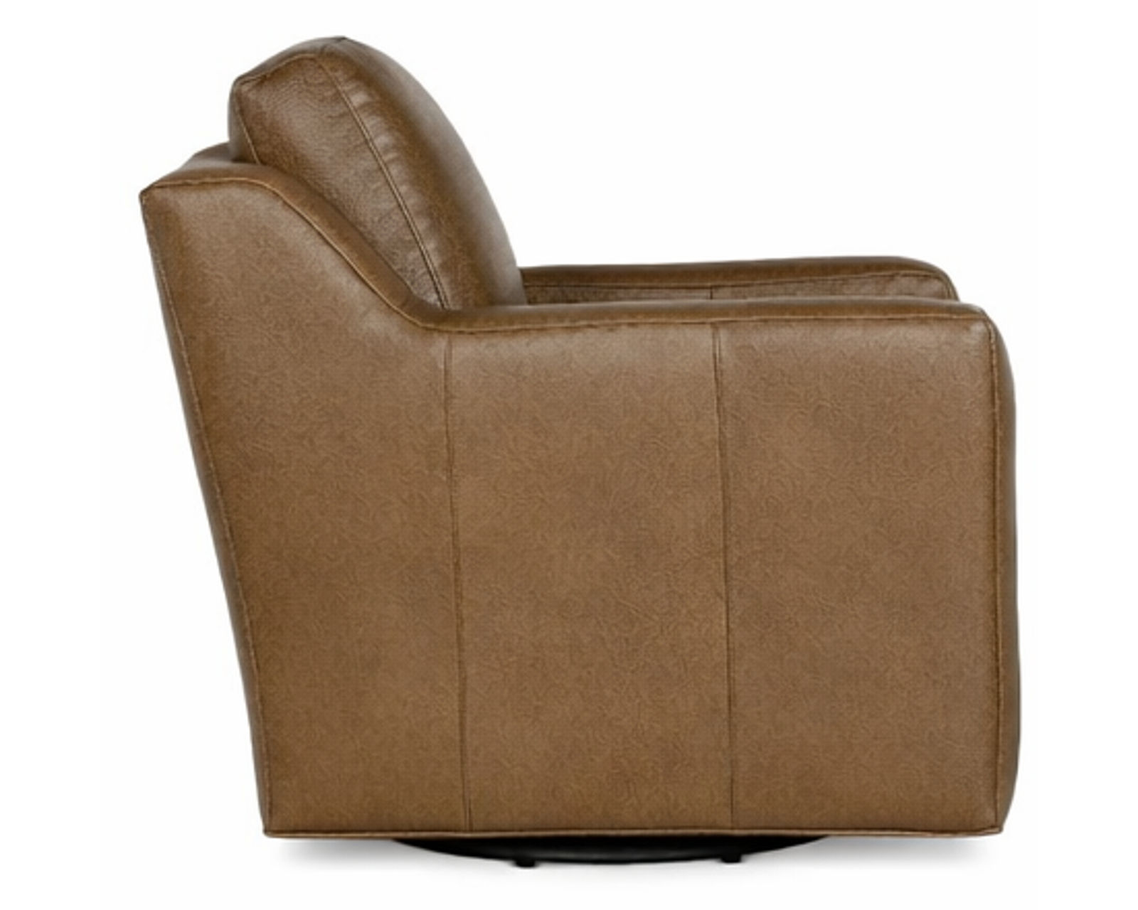 Bradington Young Melville 771 Conversation Sofa (12 leathers) 8-Way Hand Tie - Melville Swivel Chair 8-Way Hand Tie