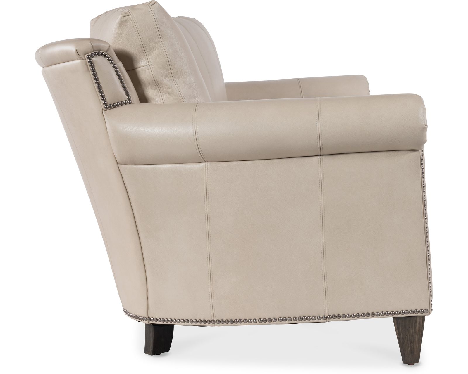 Bradington Young Richardson 866 Sofa (12 leathers) 8-Way Hand Tie - Richardson Stationary Sofa 8-Way Hand Tie