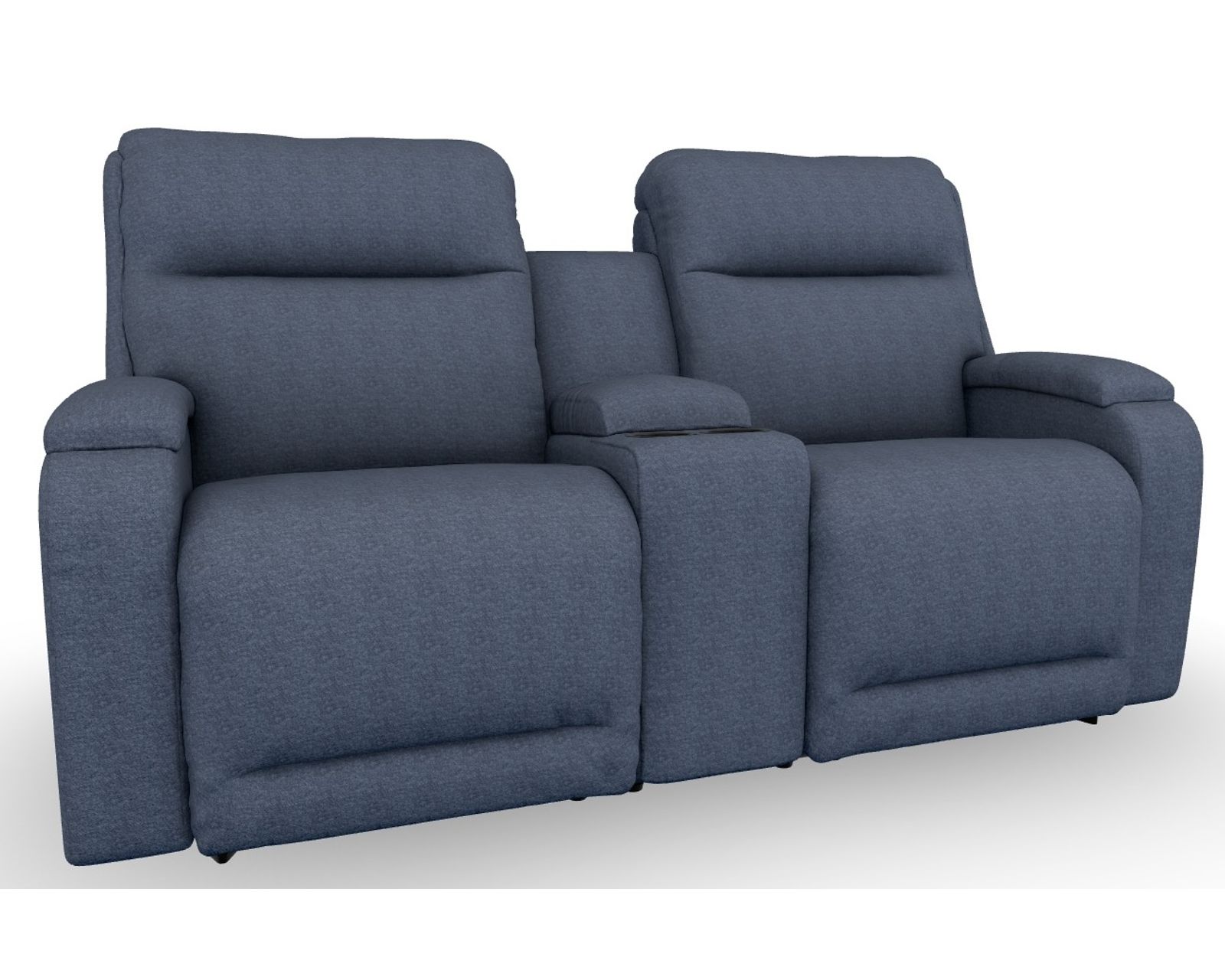 🎣 Maverly 88" Reclining Sofa (+65 fabrics) - Maverly Space Saver Reclining Console Loveseat