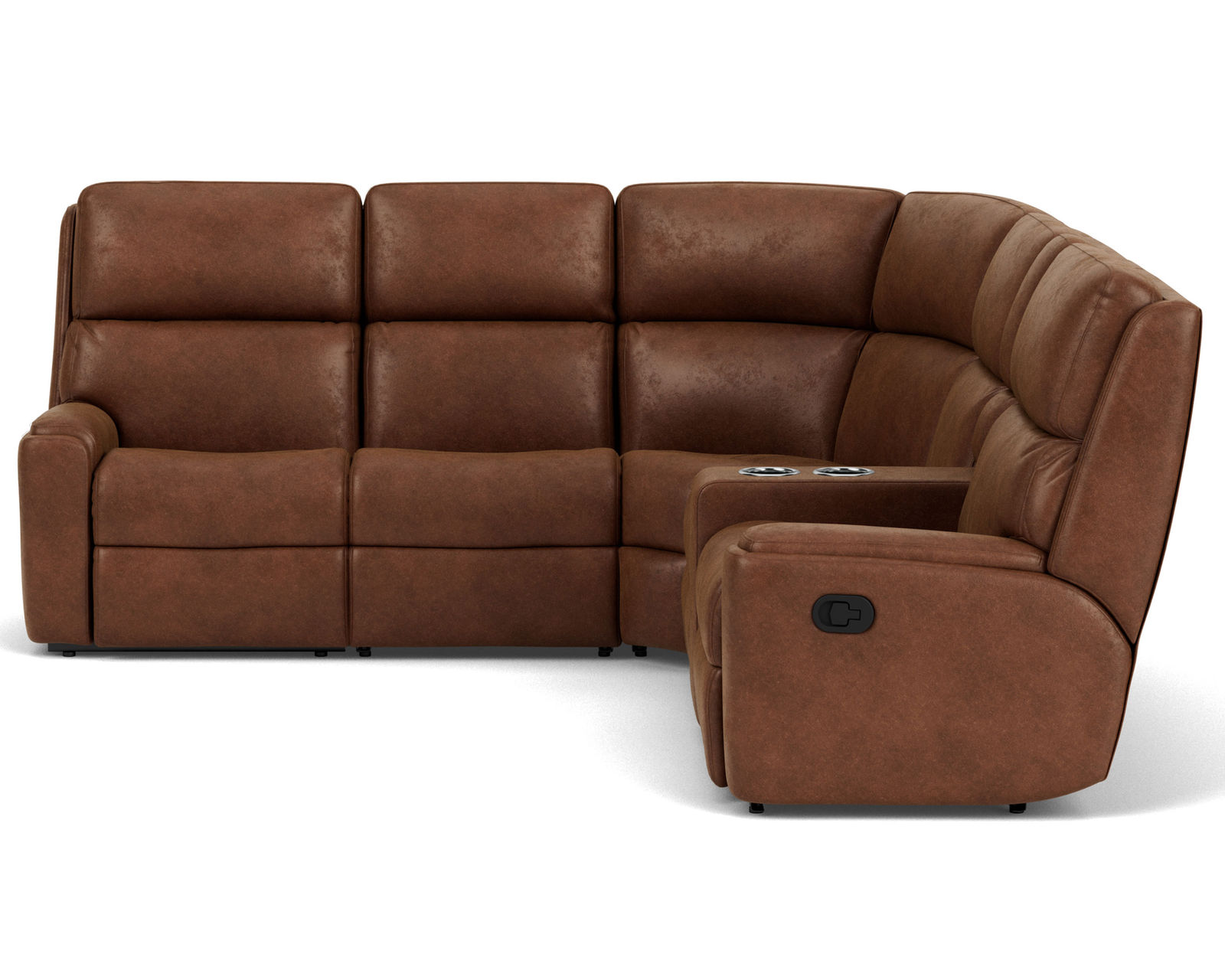 Rio Reclining Sectional (Colors Available) - Sectional Layout C