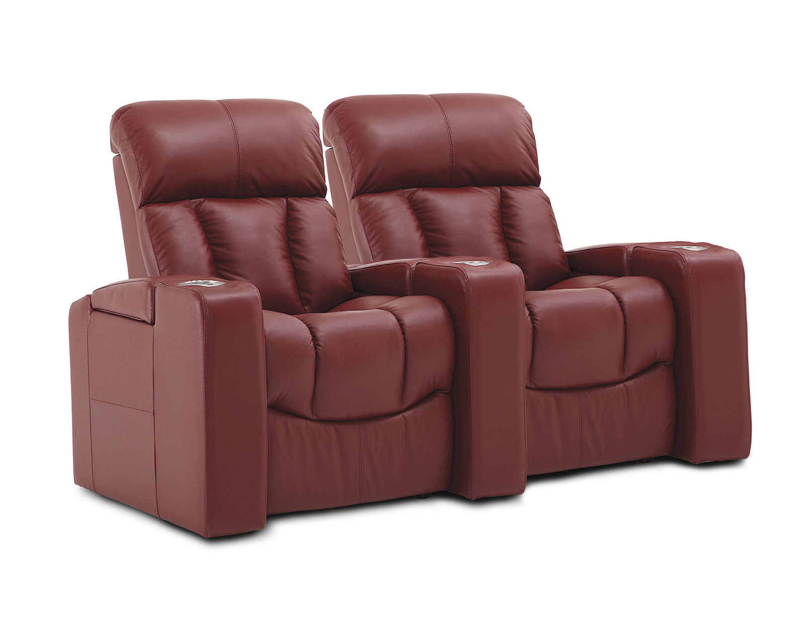 Paragon 41417 Power Reclining Home Theater Sectional (+200 colors) - Layout C: Two Piece Home Theater Sectional Curved 76" Wide