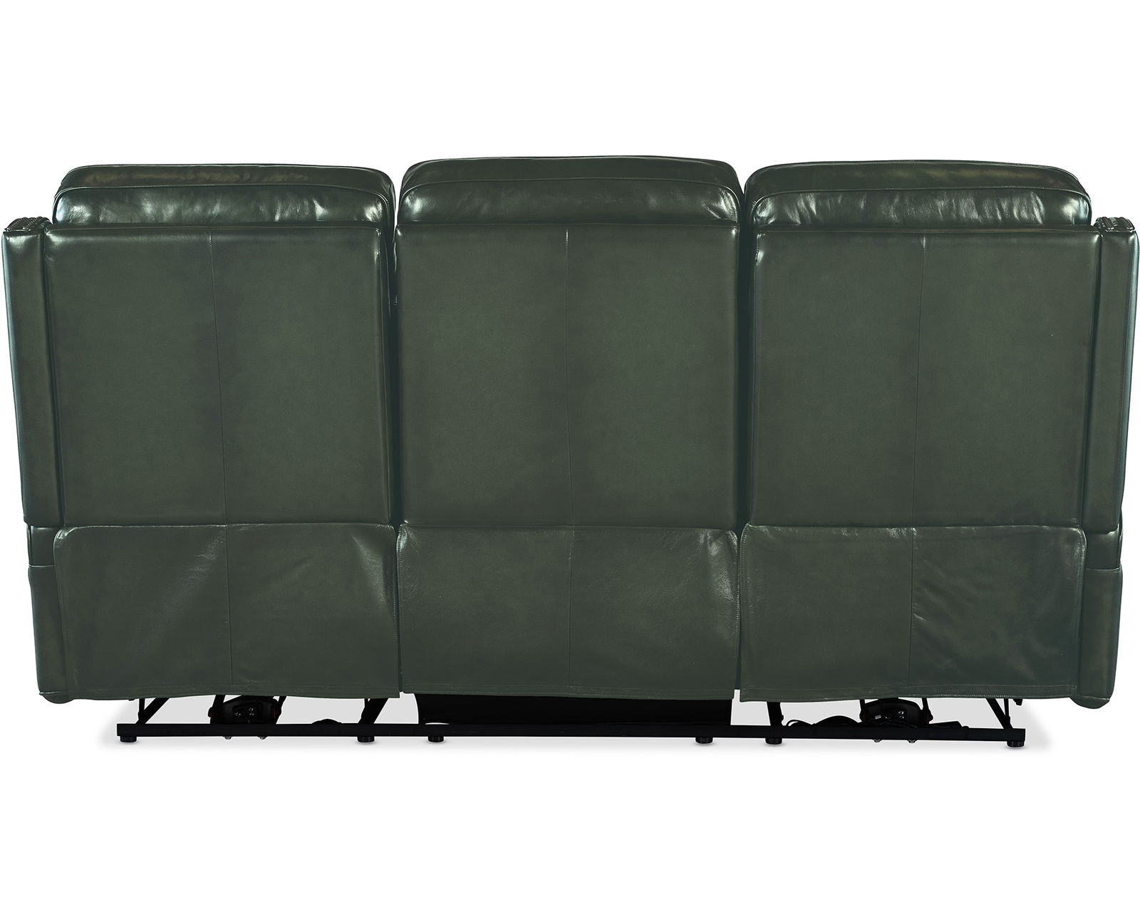 Hamilton Zero Gravity Power Headrest Power Reclining Sofa Green (In stock) - Hamilton Power Sofa with Power Headrest