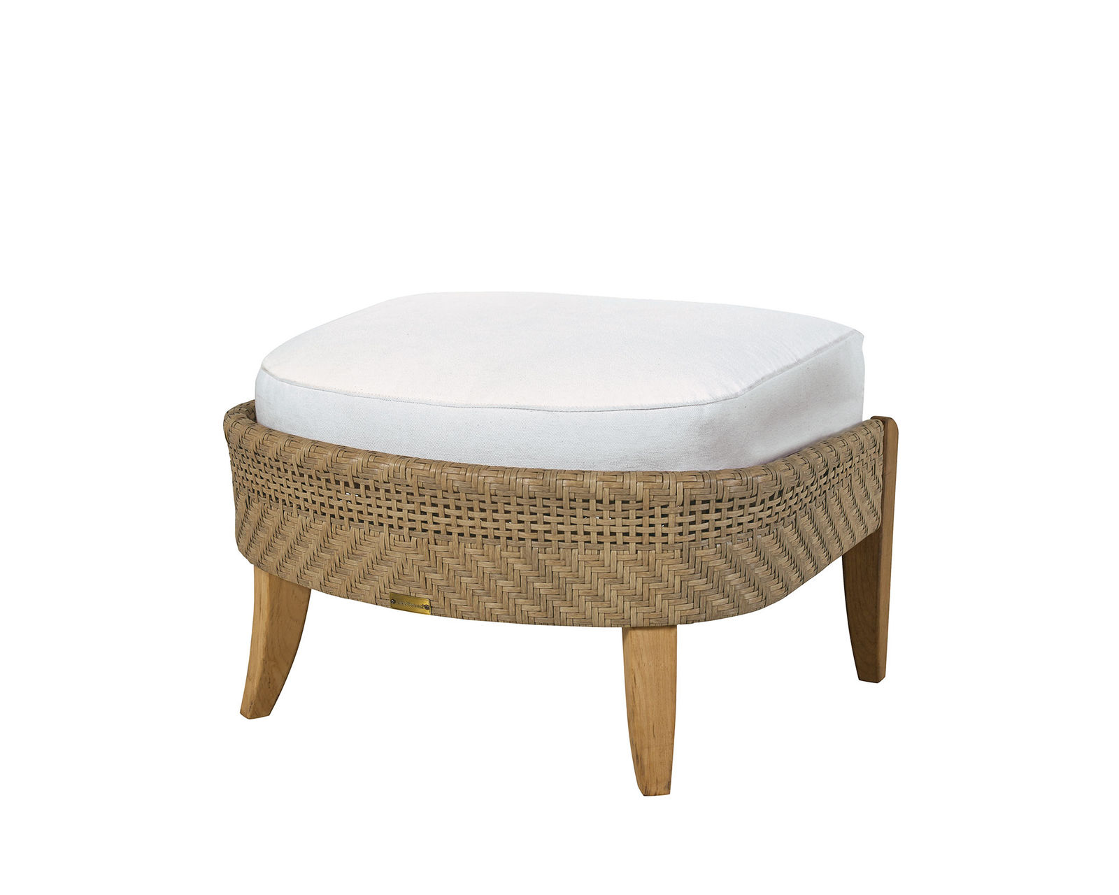 Edgewood Teak Outdoor Sofa Collection - Edgewood Ottoman