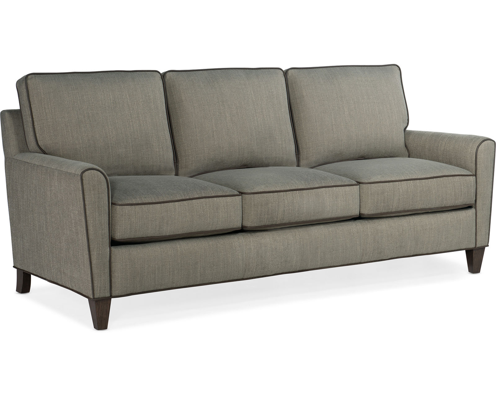 Bradington Young Manning 773 Sofa (12 leathers) 8-Way Hand Tie - Manning Stationary 85" Sofa 8-Way Hand Tie