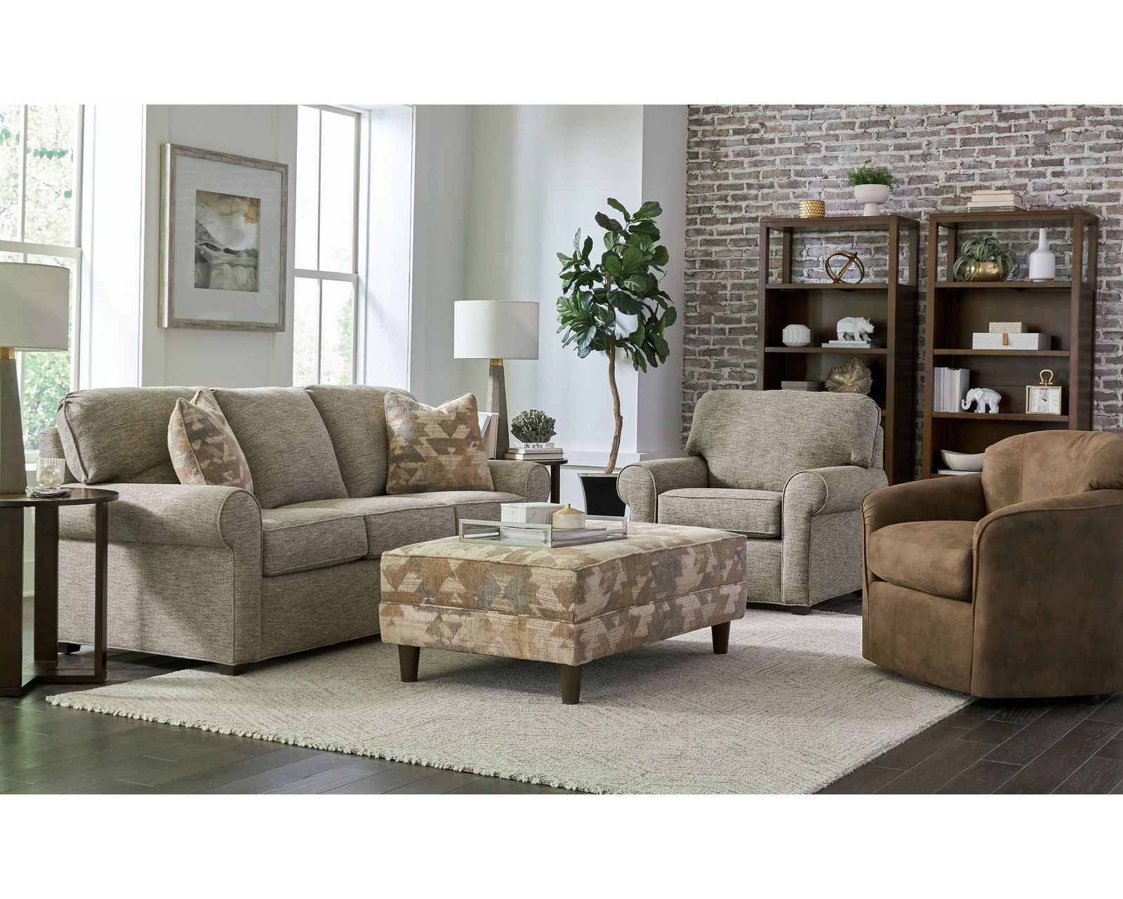 Elkridge 7412 Sofa 85" (+100 performance fabrics) -  Premium quality starts on the inside!