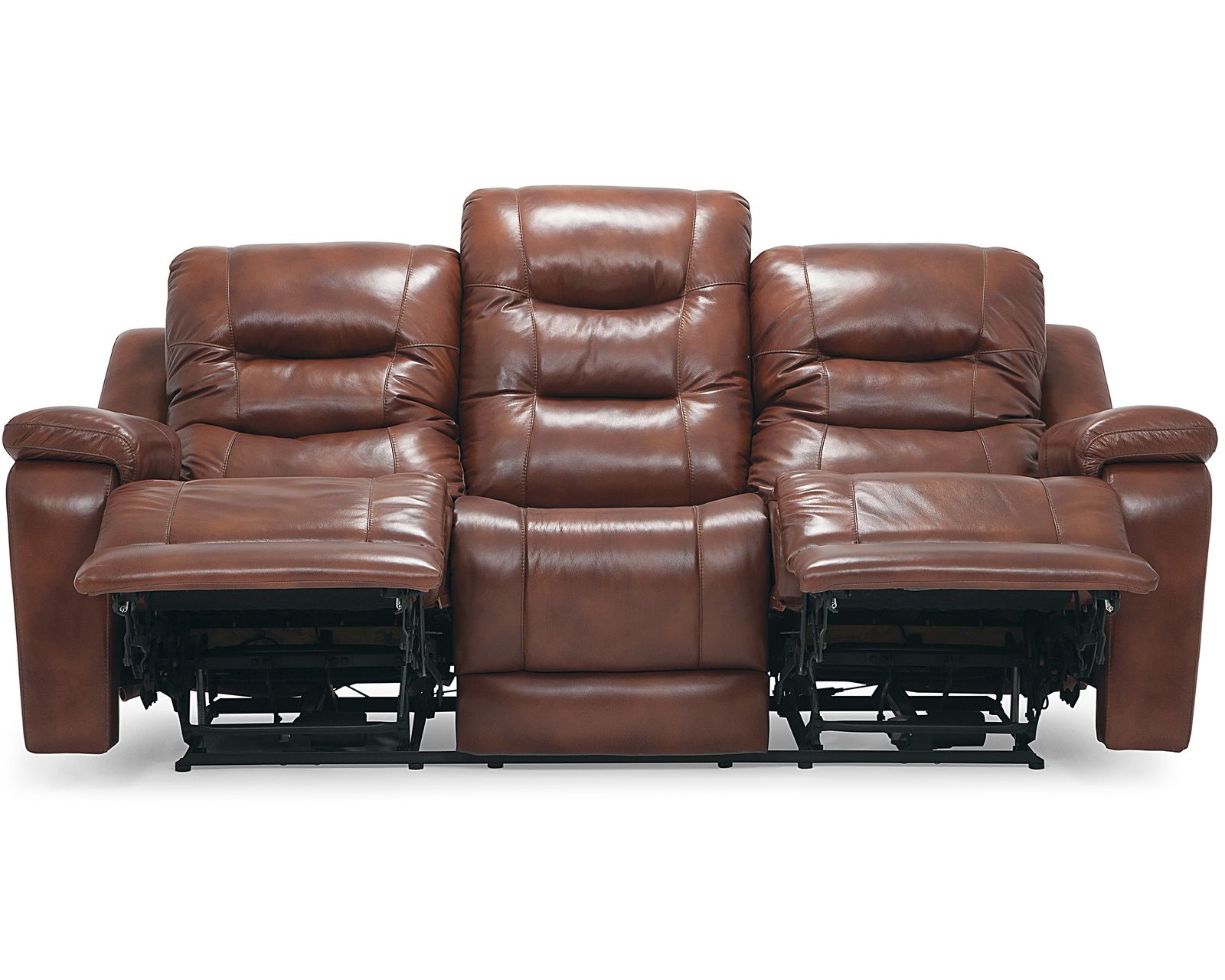 Leighton 41063 Power Headrest Power Reclining Sofa (86") +100 leathers - Leighton 86" Power Headrest Power Reclining Sofa