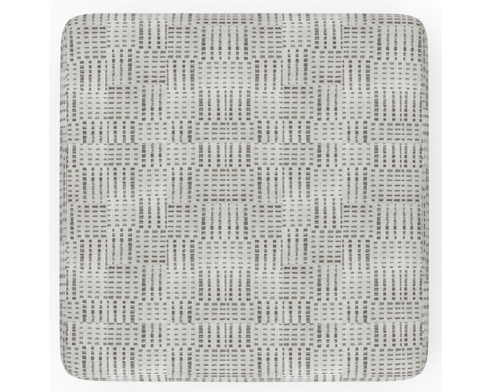 Kellen 113 Ecru Reclining Sofa - 86" (+2 colors) includes pillows - Kellen 42" Square Cocktail Ottoman w/ Casters 