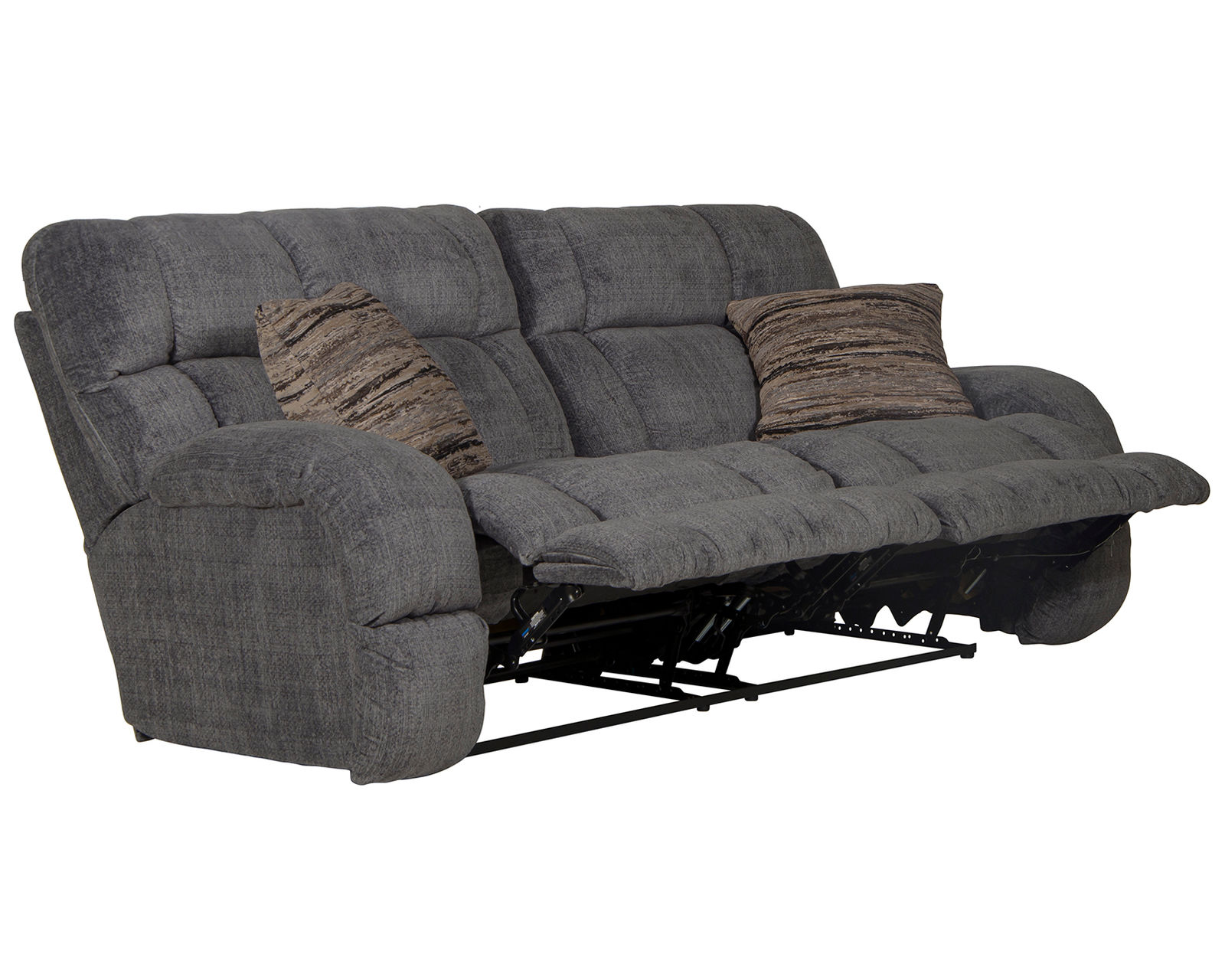 Ashland 93" Power Lay Flat Wide Seat Double Reclining Sofa (2 colors) - Relax Better. Live Better.