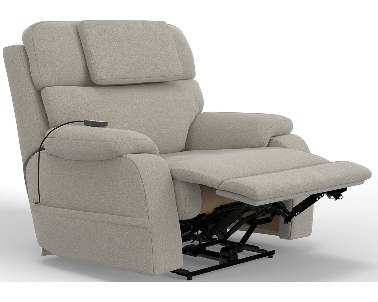 Dreamtime Power Headrest Lay Flat Recliner with CR3 Heat, Massage, Zero Gravity & Nanobionic Performance Fabric (three colors) - Dreamtime — Where Comfort Meets Wellness.