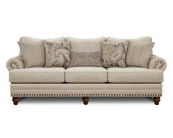 Carys Doe 96" Sofa (includes pillows) in stock