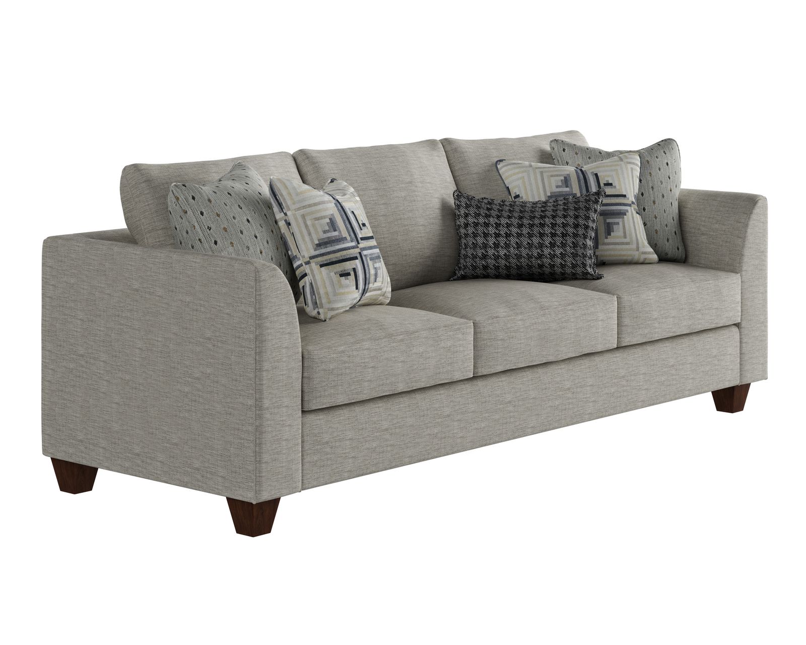 Palm Beach Iron 94" Sofa 28-00KP (includes pillows) - performance fabric