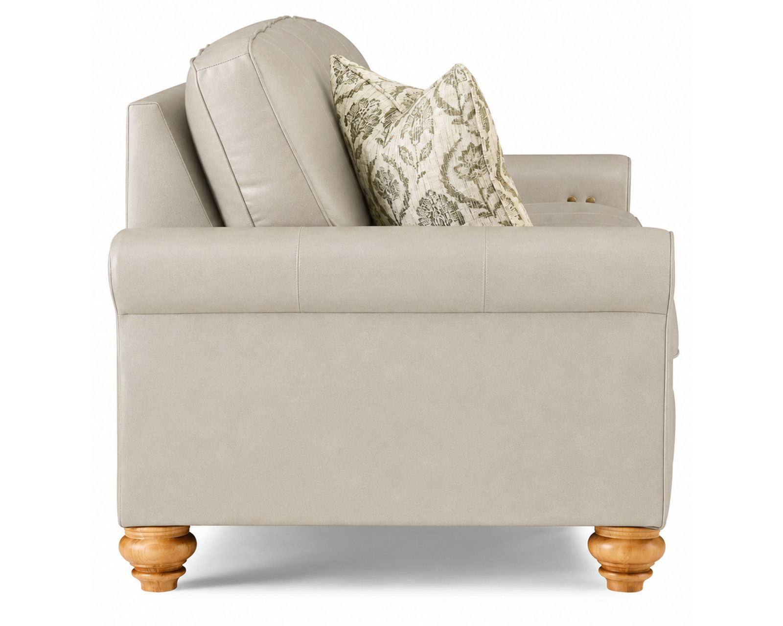 Weston 88" Leather Power Incliner Sofa (+40 leathers) - Made in America. Made Just for You.