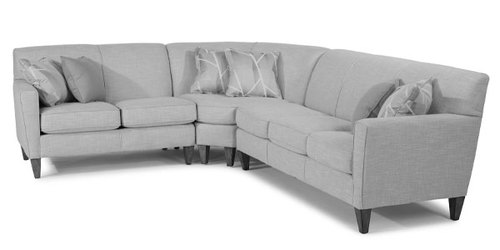Layout G: Three Piece Sectional. 94" x 121"