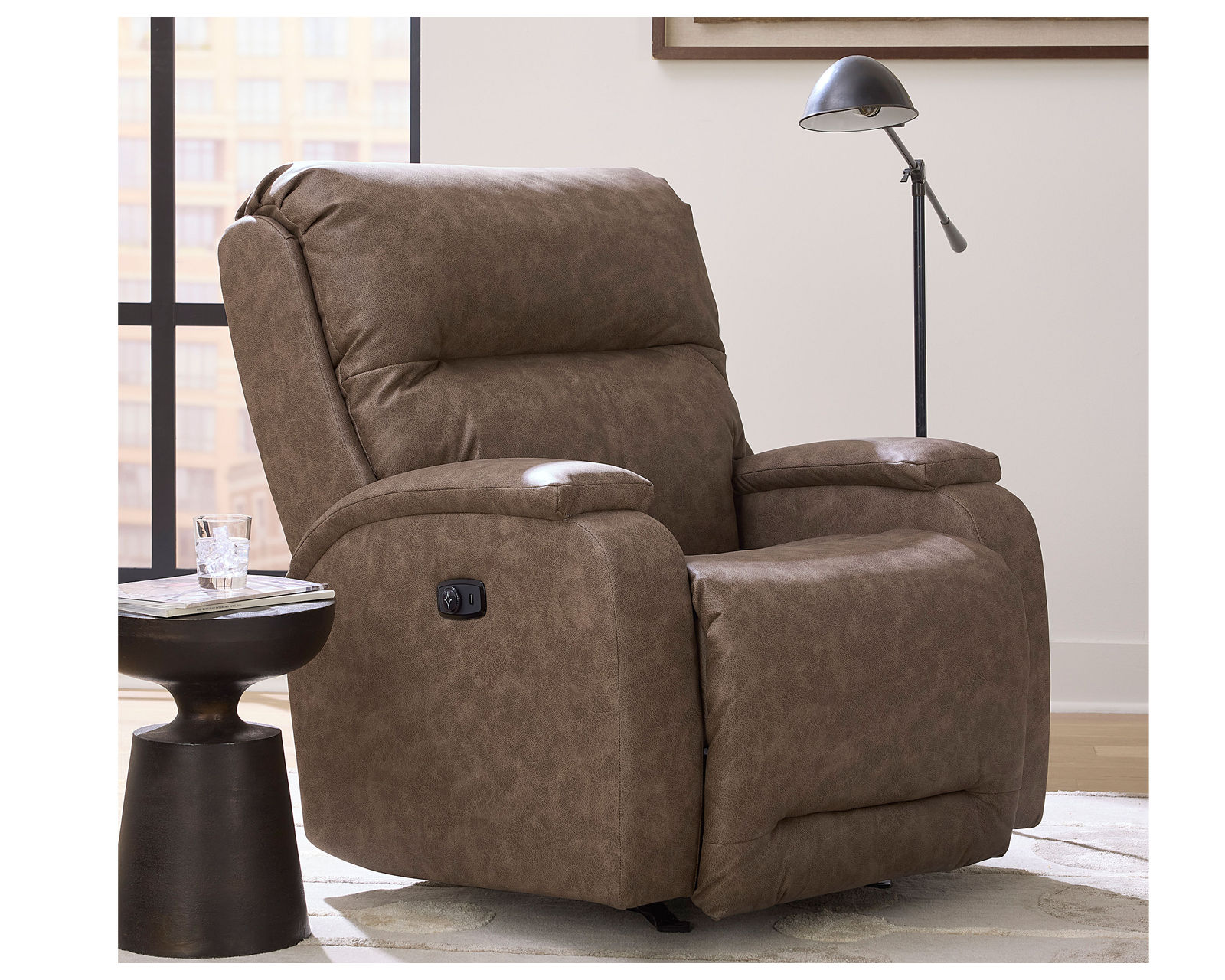 Maverly 88" Reclining Sofa (+130 fabrics) - Maverly Recliner - available as a rocker recliner, space saver and swivel gliding