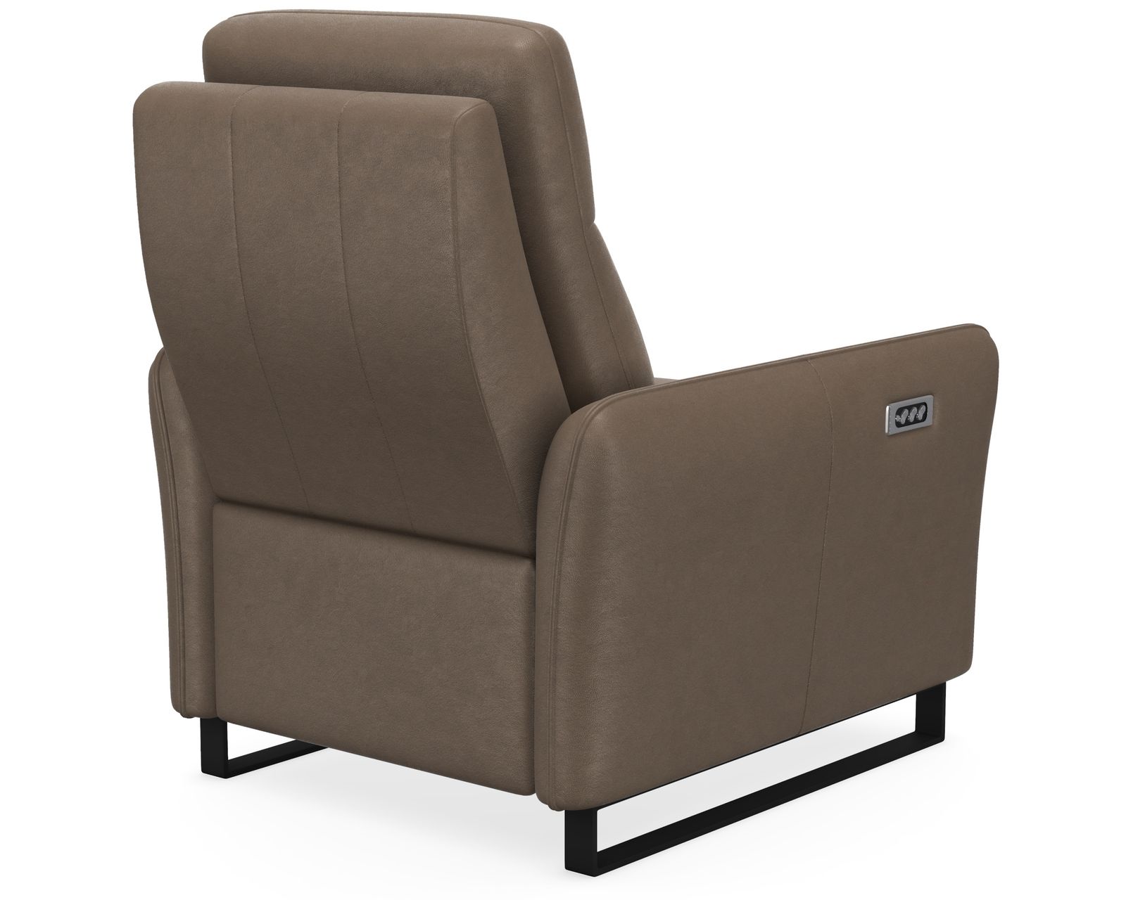 Flora Dual Power Reclining Sofa — Available in Standard & Wide Cushions, 140+ Leather Options, and 75", 80", or 107" Widths - Premium Comfort Without Compromise