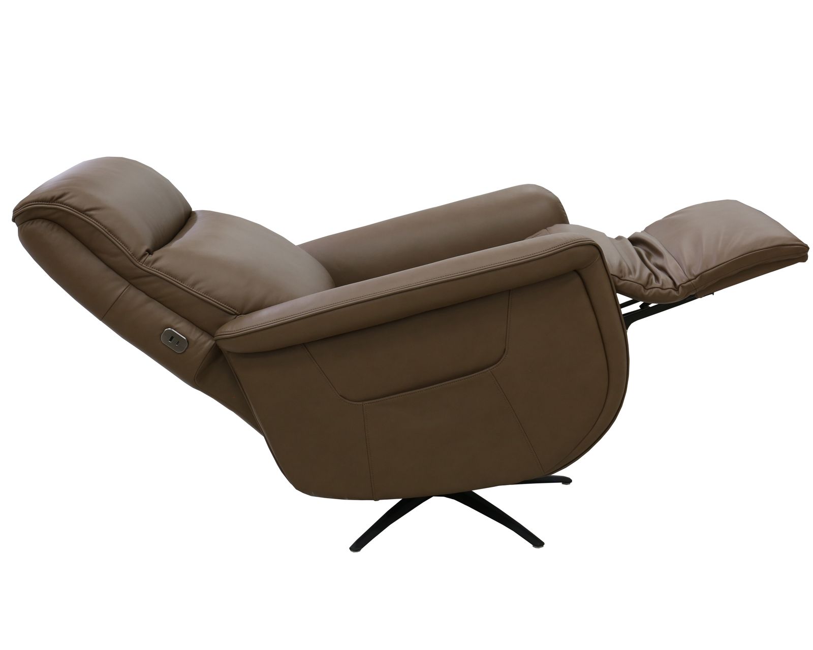 Haven Leather Zero Gravity Triple Power Swivel Recliner with Heat, Massage & Ventilation (2 colors) in stock - Features a Zero Gravity Reclining Mechanism