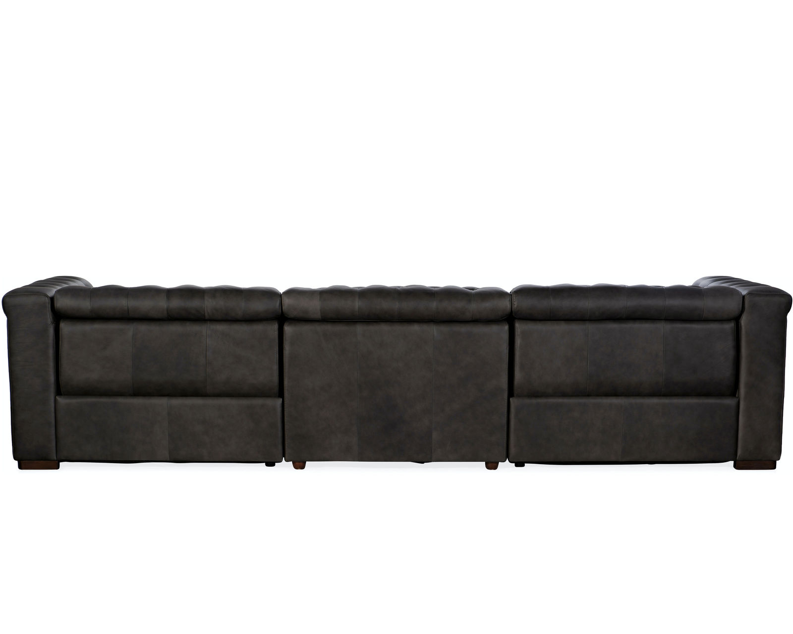 Savion Leather Grandier Sofa Power Headrest Power Reclining Sofa (124") - Savion Grandier Sofa Power Headrest Power Reclining Sofa (124")