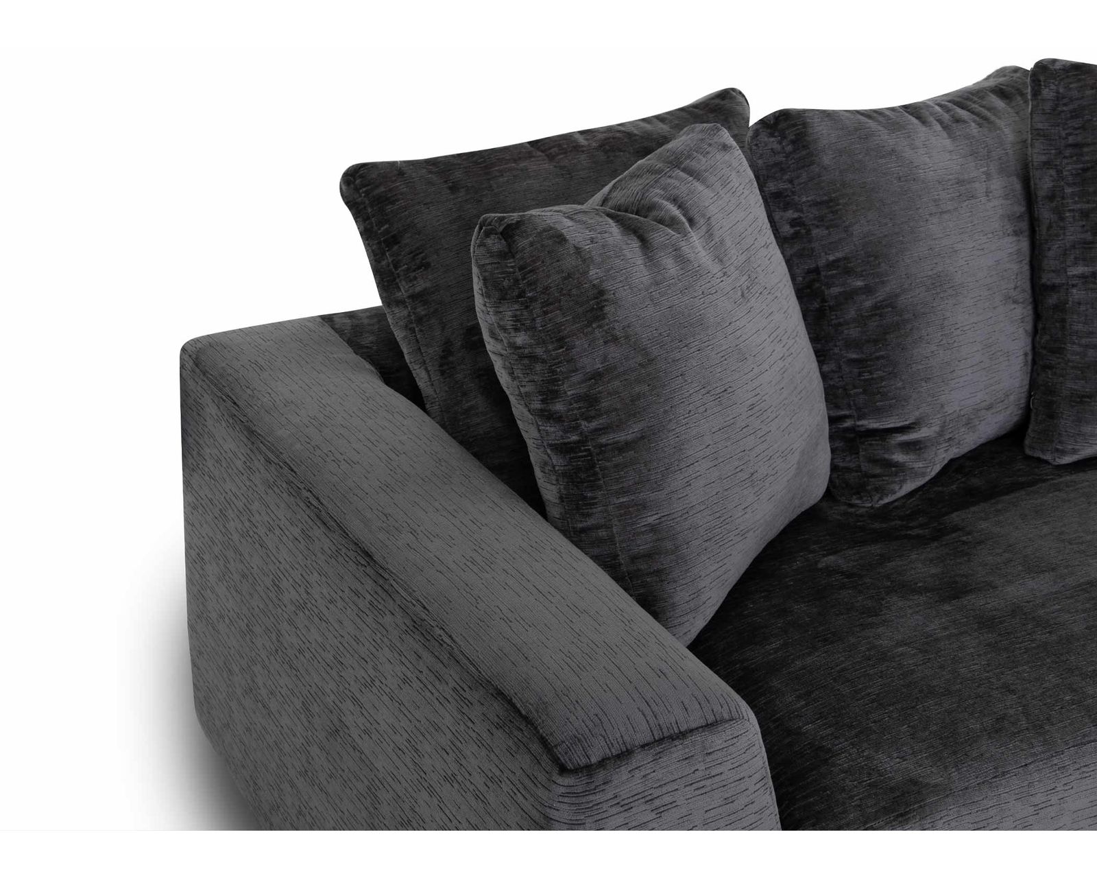 Haswell 99" Pillow Back Sofa (Sink-In Comfort. Modern Style. Made to Relax) - Designer-Curated Rooms Made Easy.