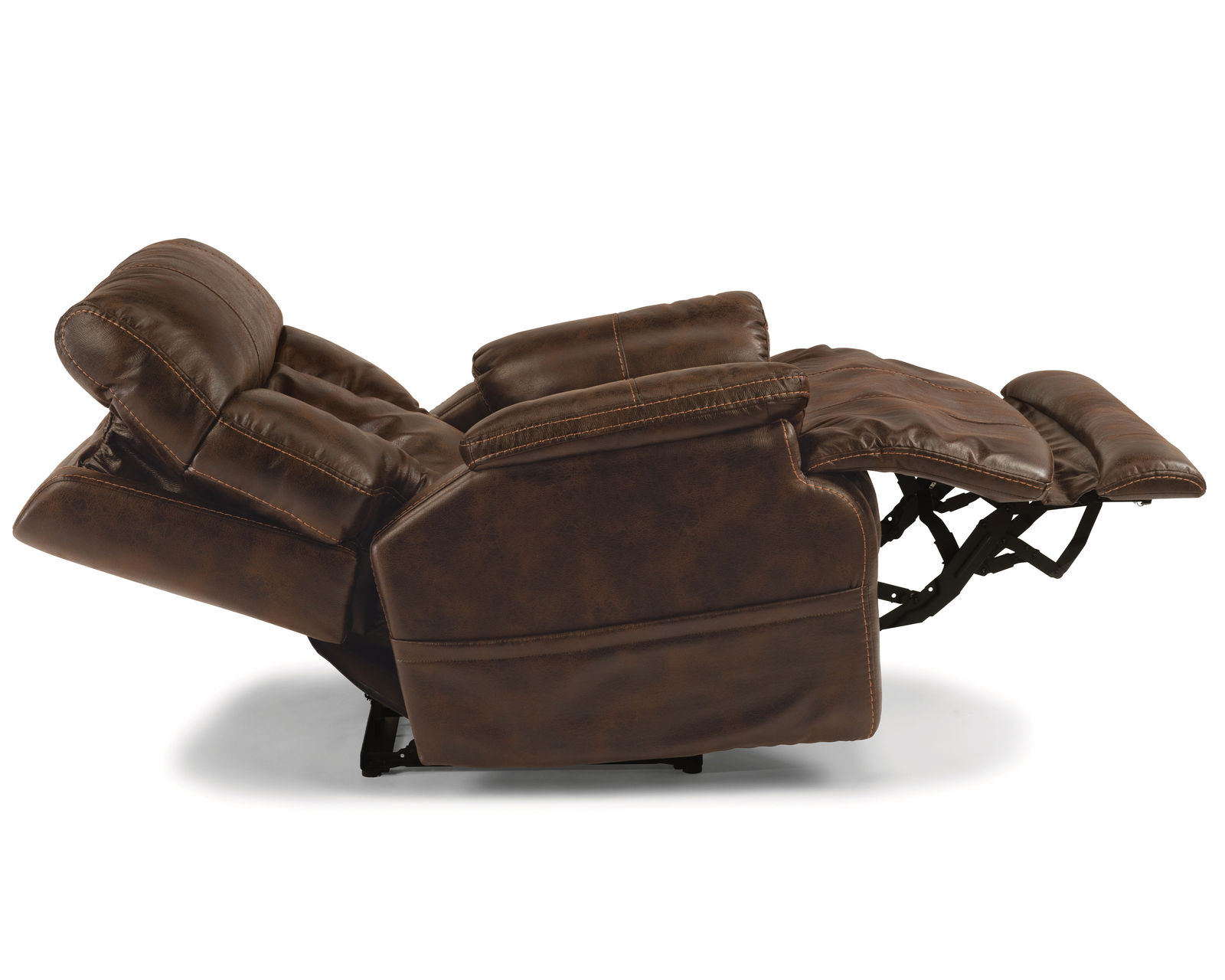 Clive Power Reclining Loveseat with Power Headrests and Lumbar (374-70) in stock - Clive Power Recliner with Power Headrest and Lumbar