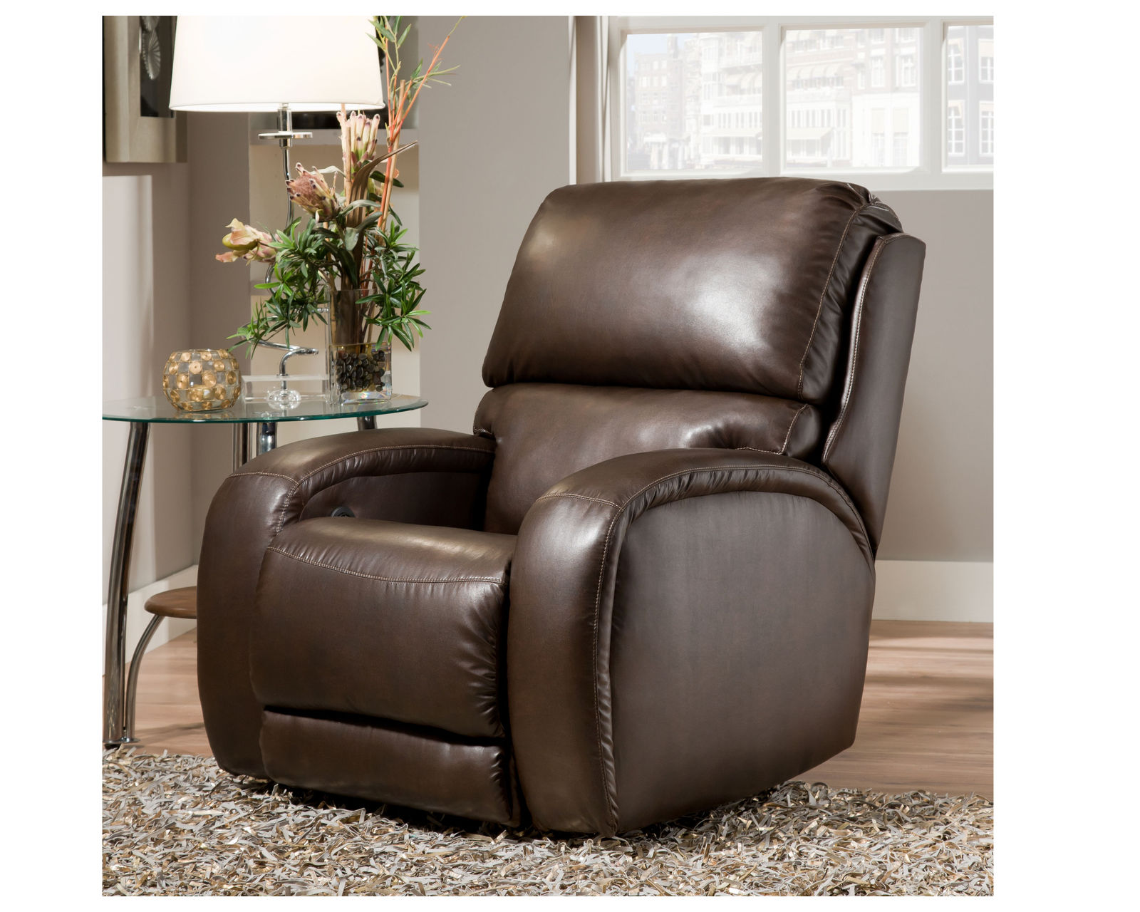 Fandango 89" Reclining Sofa (+150 fabrics and leathers) - Matching Fandango Recliner