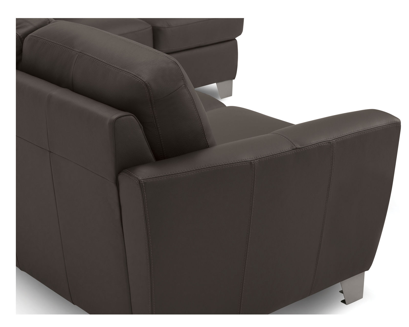 Marymount 77332 Sectional (+100 leathers) - Sectional only available with wood feet