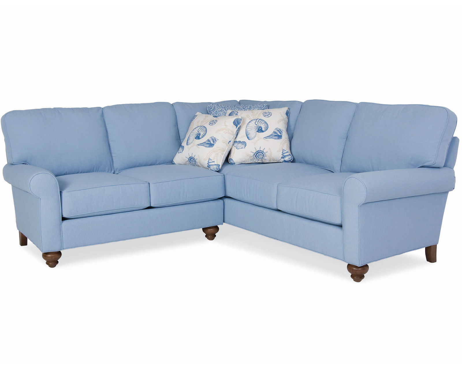 Bayside Stationary Sectional (+75 fabrics) - Sectional Layout B