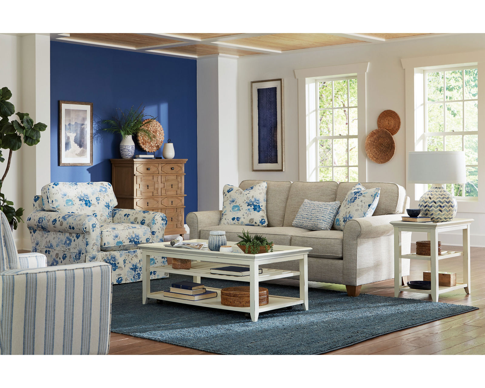 Grandville 80" or 86" Stationary Sofa (Performance fabrics) 7174 - Buy the sofa or enjoy the entire room