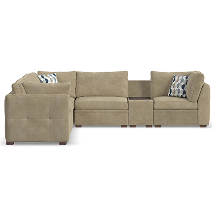Layout H: Six Piece Sectional 114" x 129"