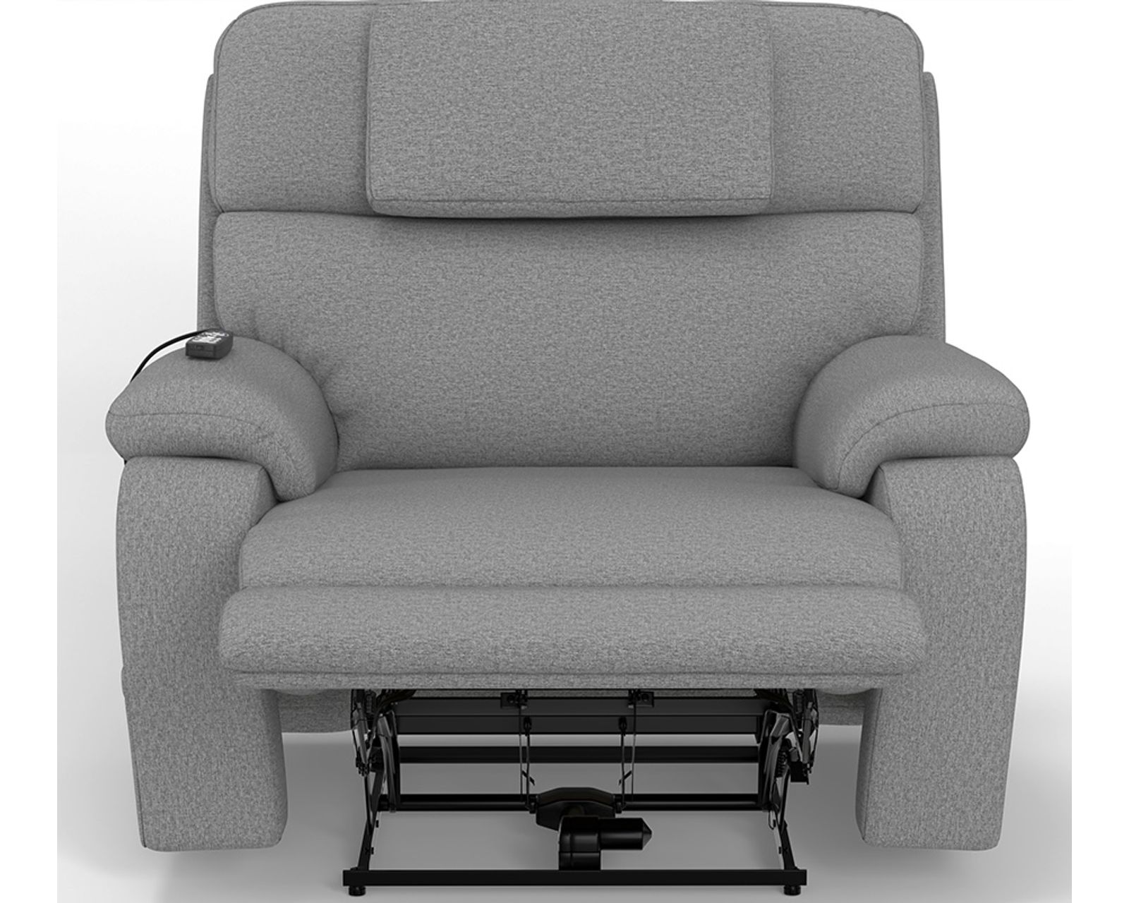Dreamtime Power Headrest Lay Flat Recliner with CR3 Heat, Massage, Zero Gravity & Nanobionic Performance Fabric (3 colors) - Power Into a Better Kind of Relaxation.