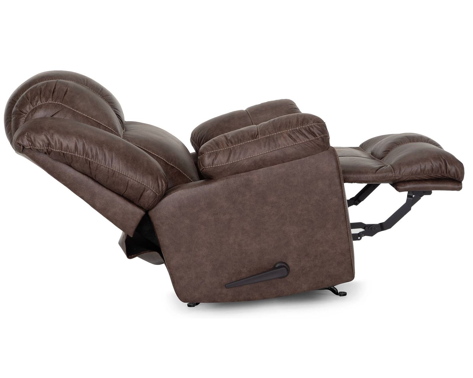 Castello 92" Reclining Sofa Walnut (A Best-Selling Favorite. Plush Comfort with a Distinctive Crowned Design) - Relax Deeper. Recline Better.