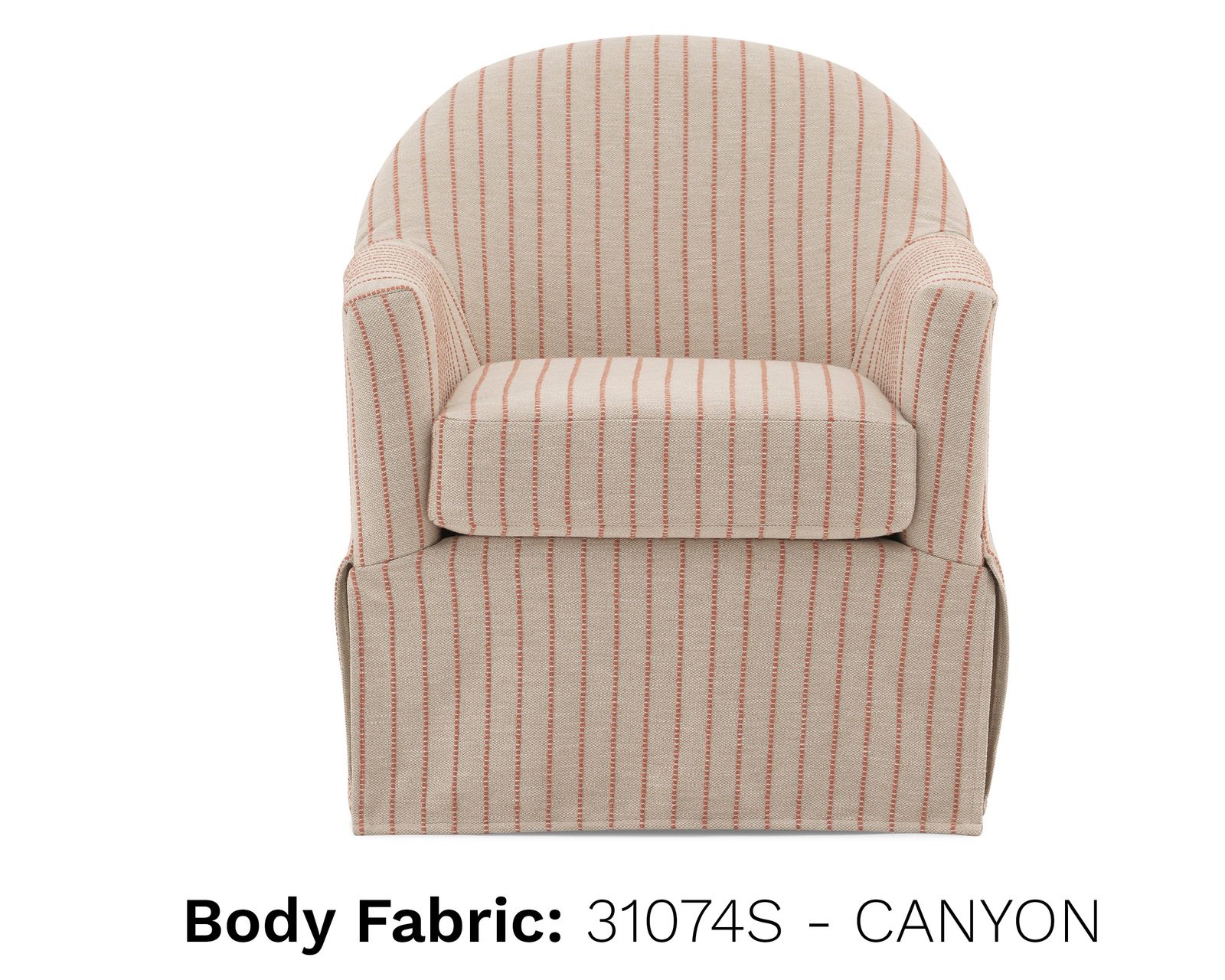 Erin & Ben Meg Swivel Chair (+50 fabrics) - Meg Swivel Chair