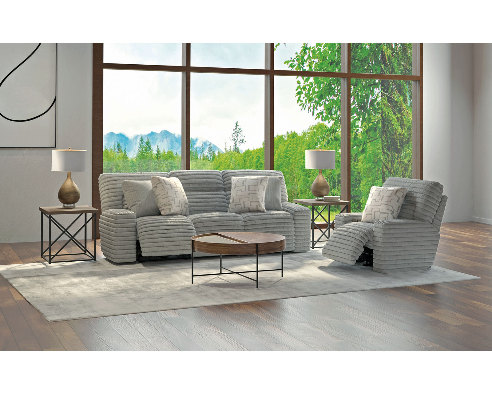 Lynx 101" Extra Wide Power Reclining Sofa with Zero Gravity Recline (2 colors) - The Perfect Seat After Every Long Day.