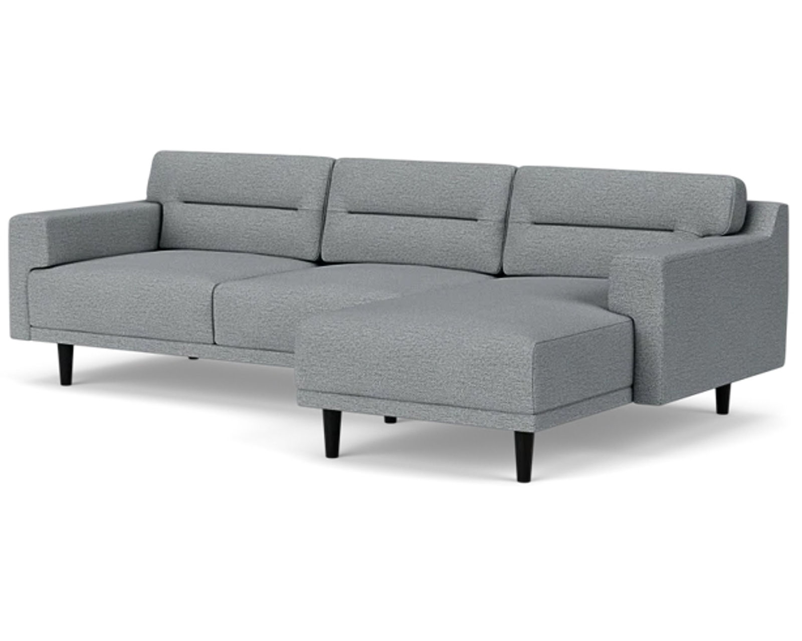 Remi 77159 Chaise Sectional (101" x 60") +50 fabrics - Layout A: Two Piece Sectional 101" x 60"