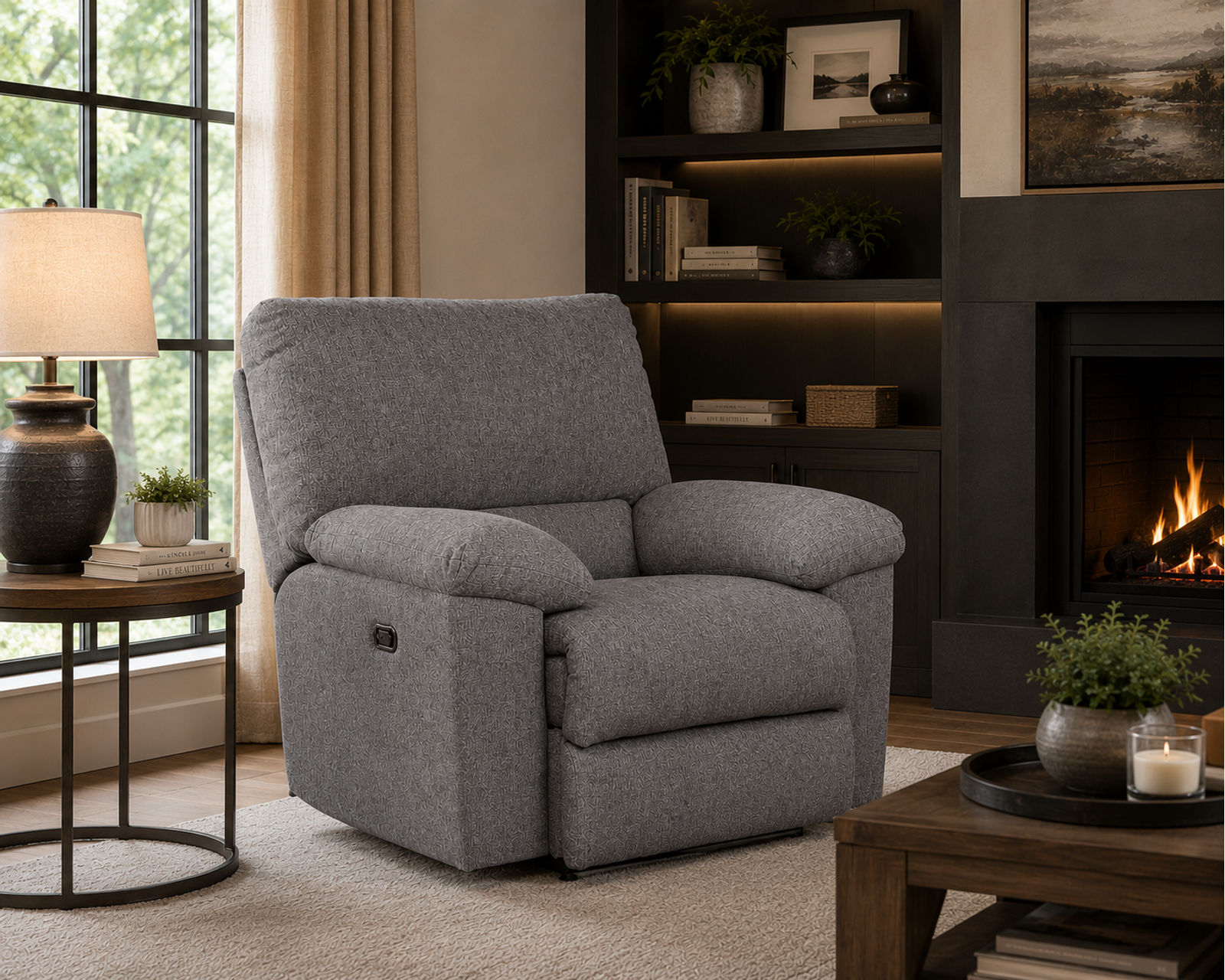 Tyler 85" Double Reclining Sofa (2 colors) - Experience the Catnapper Difference.