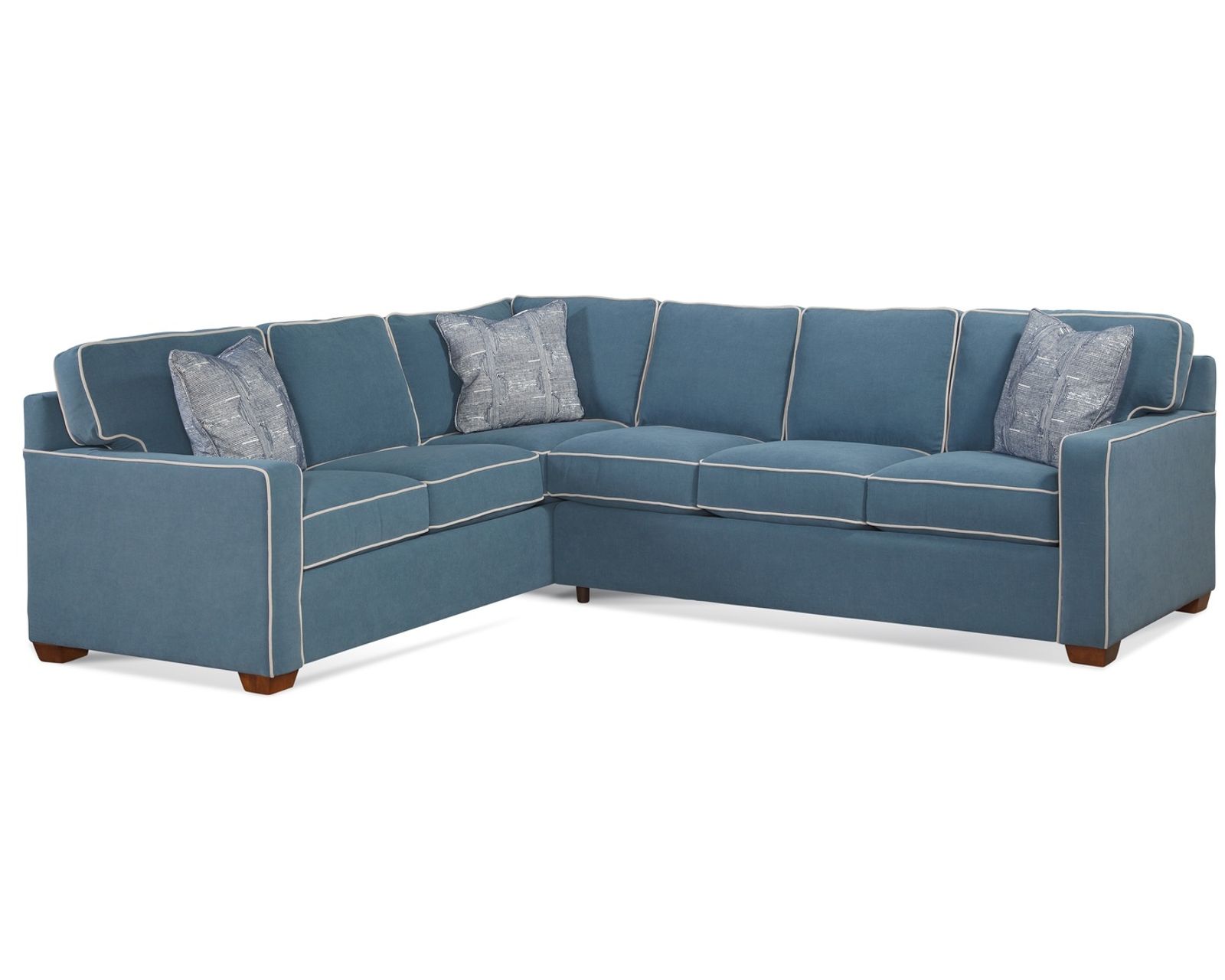 Gramercy Park Sectional (+69 fabrics) - Layout N: Two Piece Sectional 92" x 115