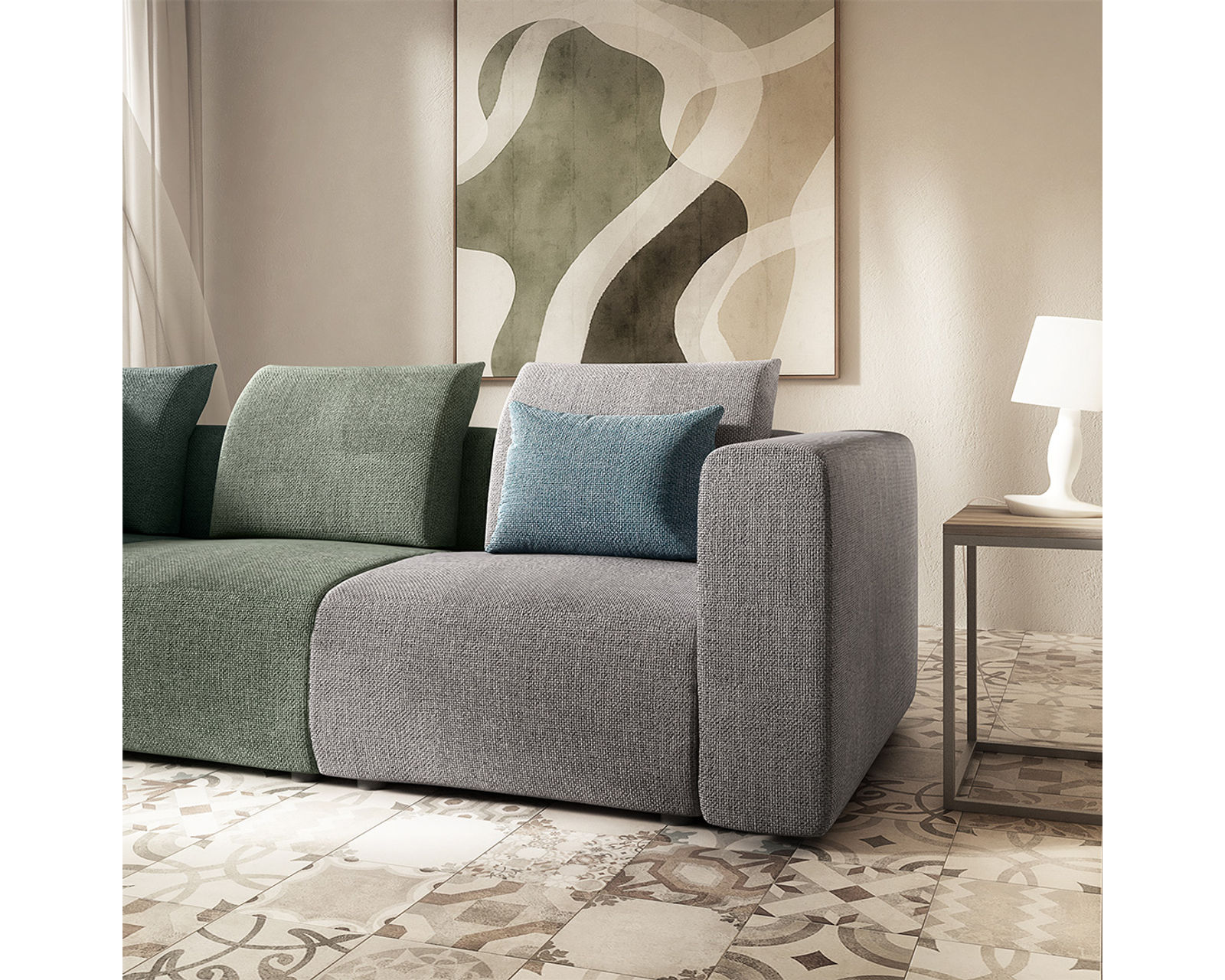 The Puzzle C285 Modular Sectional (+45 fabrics) - Pick Your Sectional Pieces and Create Your Own Puzzle