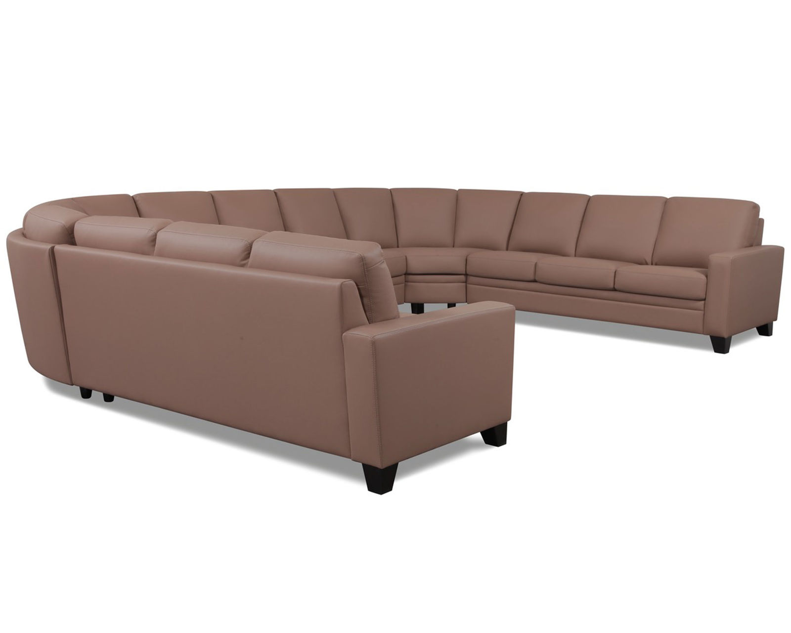 Creighton 77294 Sectional (+100 leathers) - Layout J: Six Piece Sectional  125" x 167" x 125"